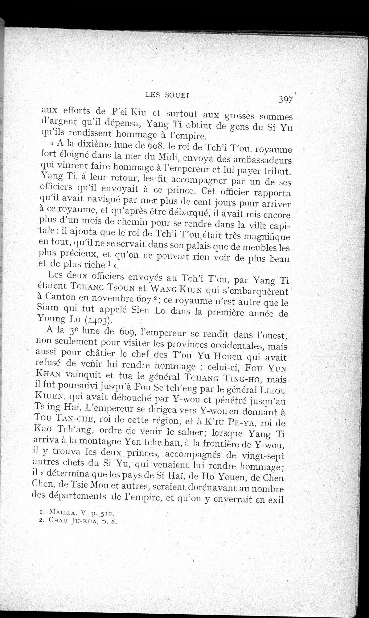 Histoire Générale de la Chine : vol.1 / 399 ページ（白黒高解像度画像）