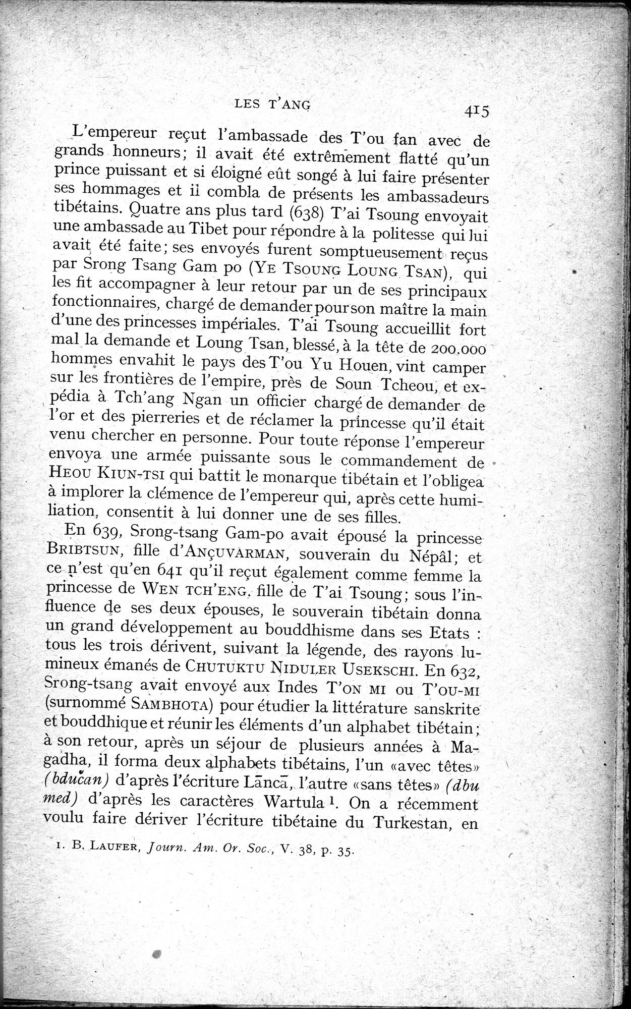 Histoire Générale de la Chine : vol.1 / 417 ページ（白黒高解像度画像）