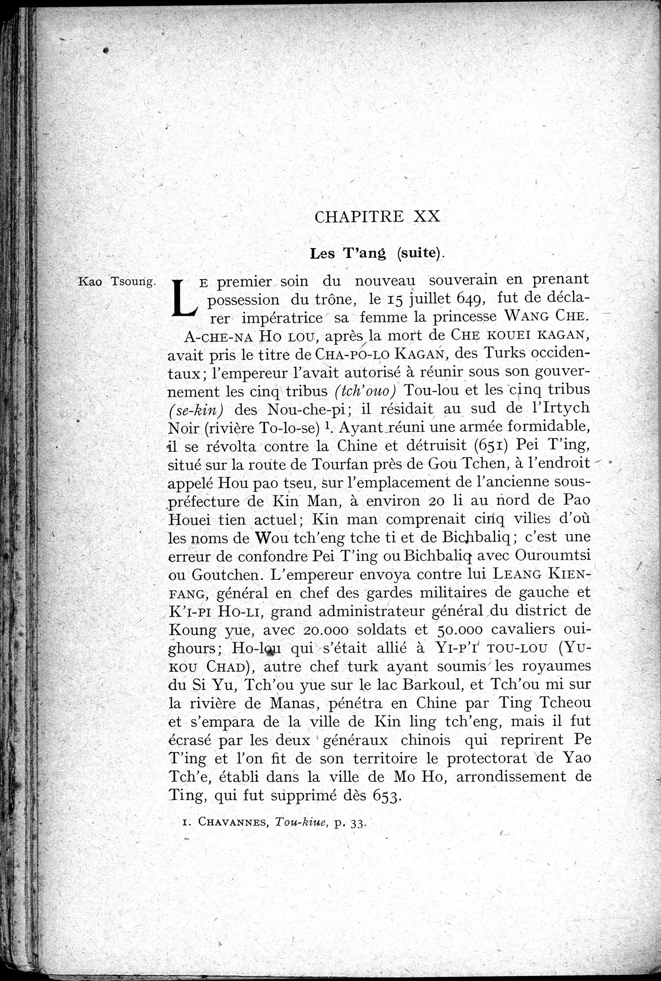 Histoire Générale de la Chine : vol.1 / 430 ページ（白黒高解像度画像）