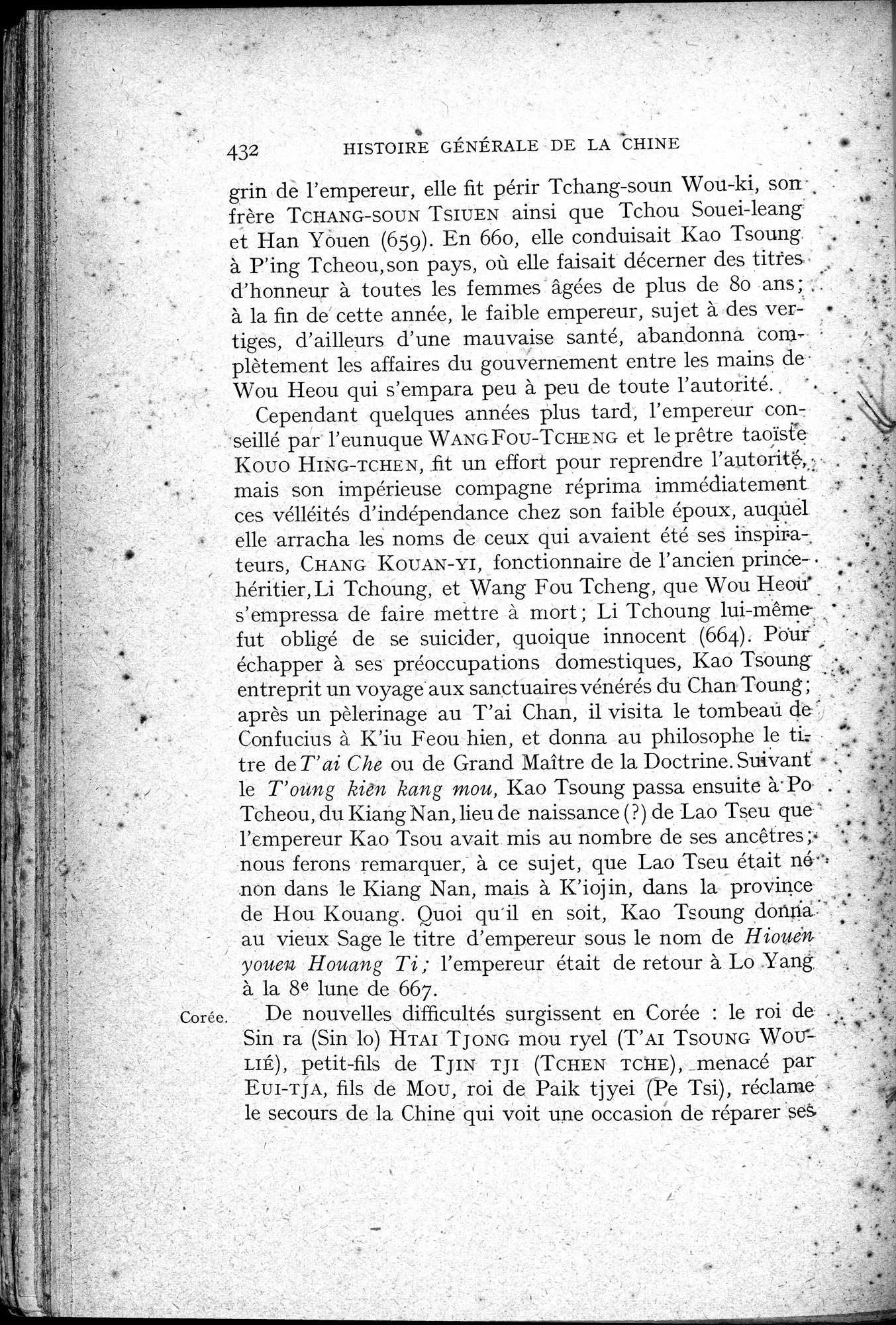 Histoire Générale de la Chine : vol.1 / Page 434 (Grayscale High Resolution Image)
