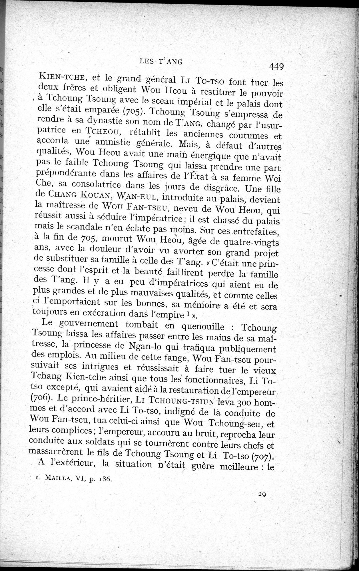 Histoire Générale de la Chine : vol.1 / 451 ページ（白黒高解像度画像）