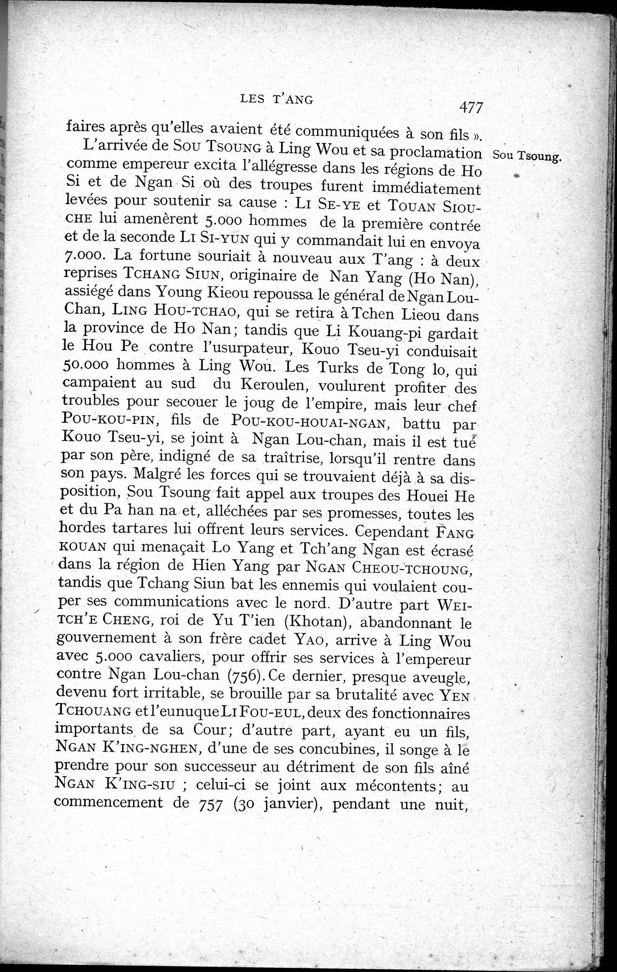 Histoire Générale de la Chine : vol.1 / 479 ページ（白黒高解像度画像）