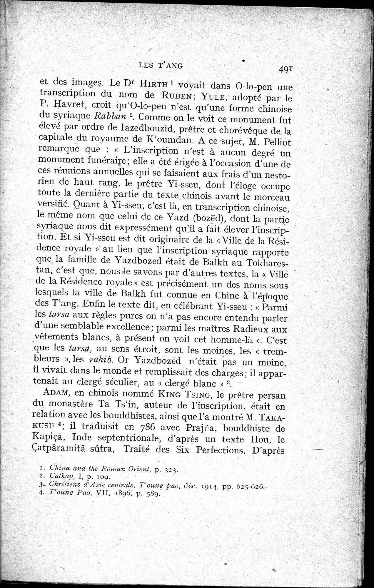 Histoire Générale de la Chine : vol.1 / 493 ページ（白黒高解像度画像）