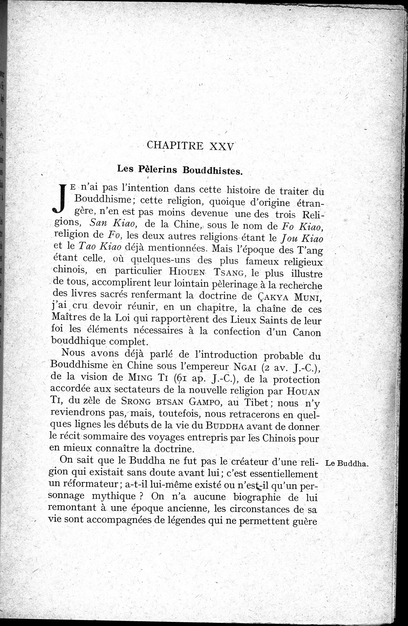 Histoire Générale de la Chine : vol.1 / 553 ページ（白黒高解像度画像）