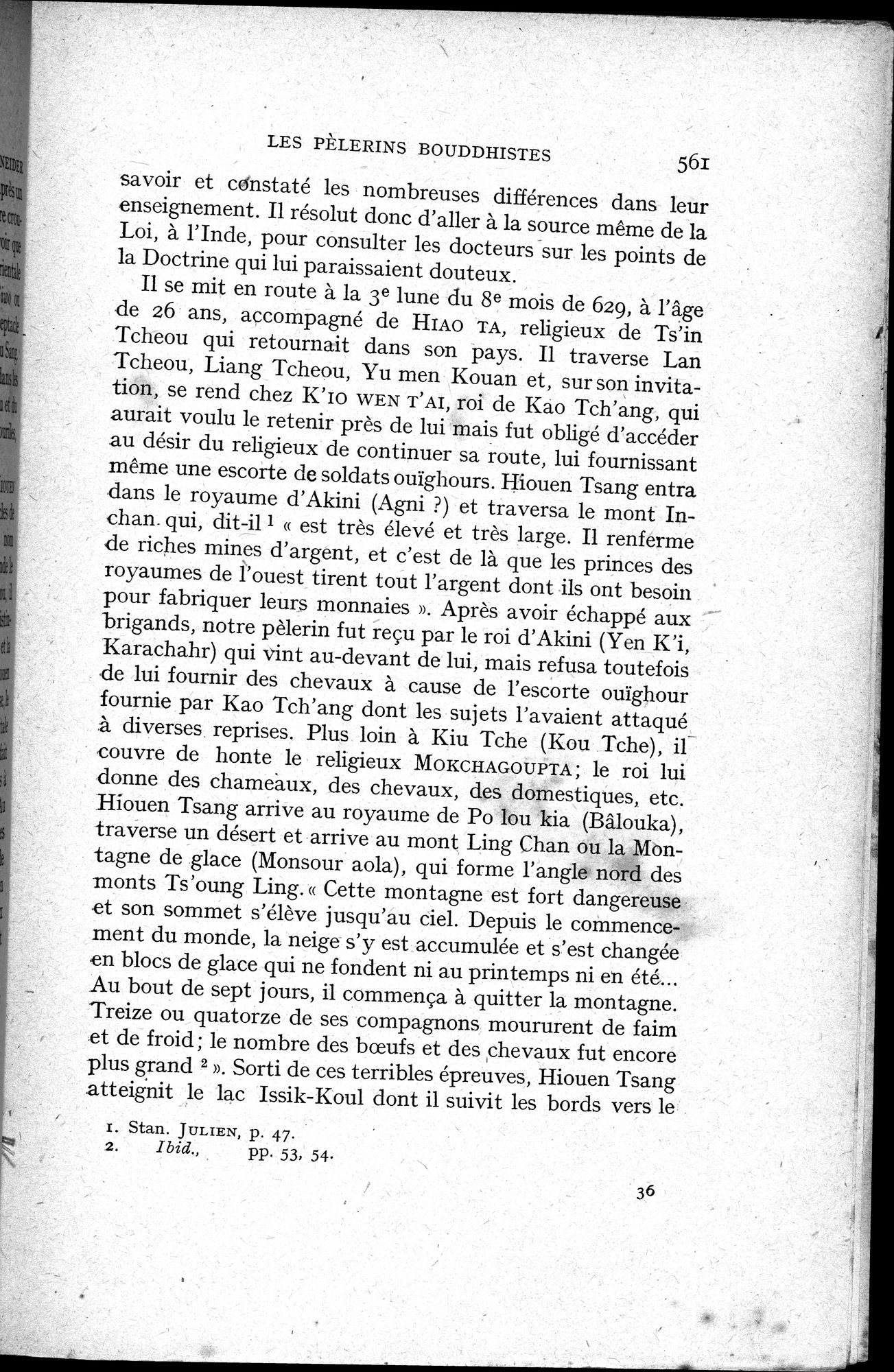 Histoire Générale de la Chine : vol.1 / 563 ページ（白黒高解像度画像）