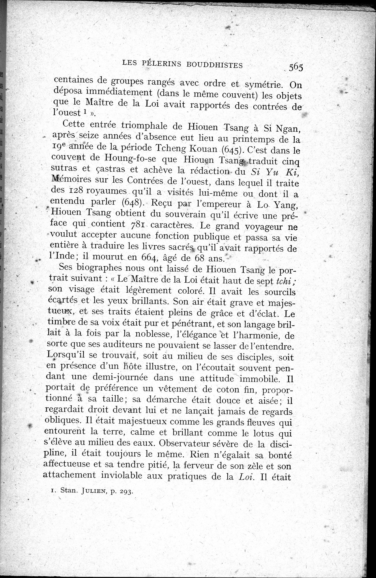 Histoire Générale de la Chine : vol.1 / 567 ページ（白黒高解像度画像）