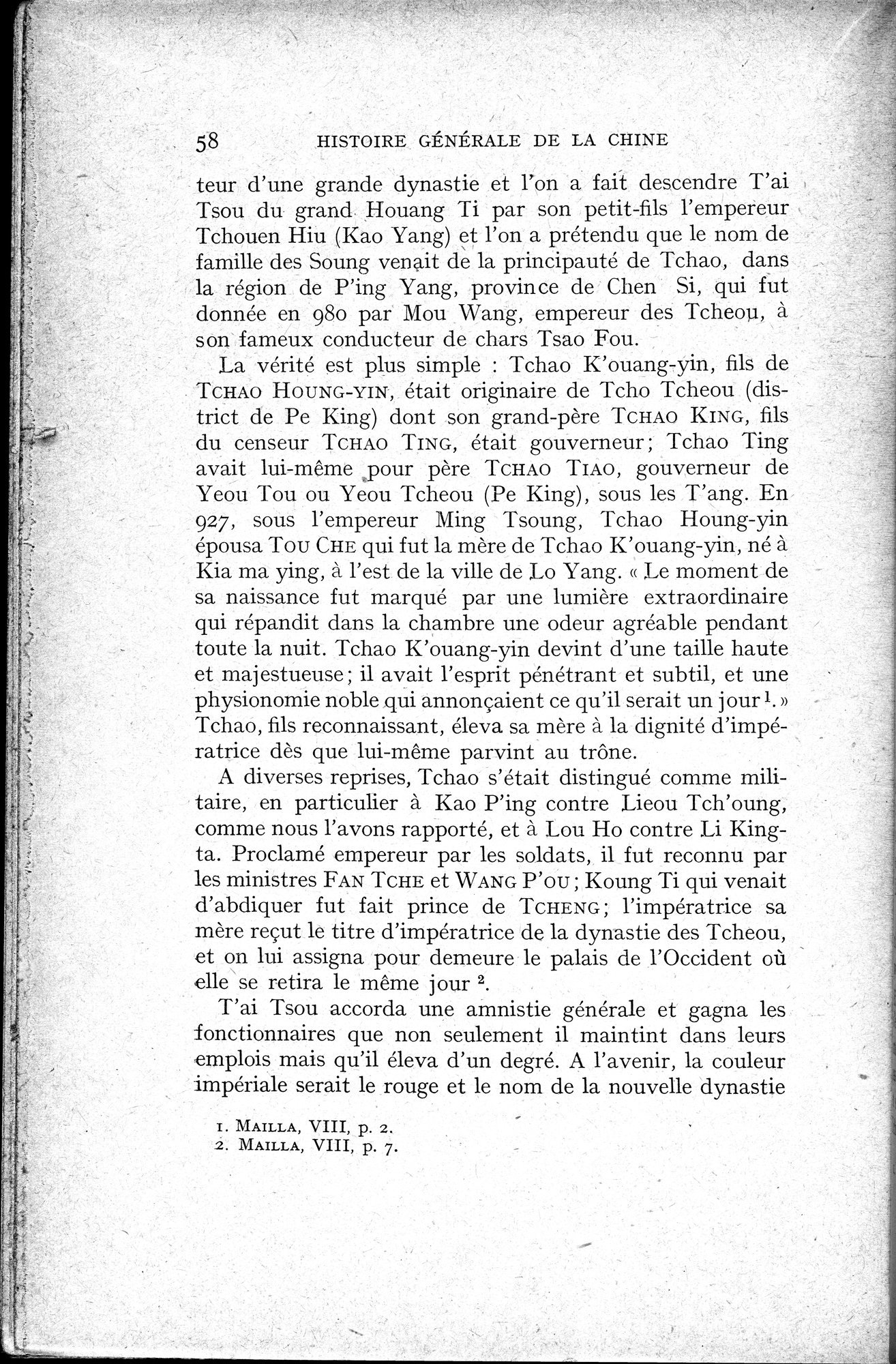 Histoire Générale de la Chine : vol.2 / 60 ページ（白黒高解像度画像）