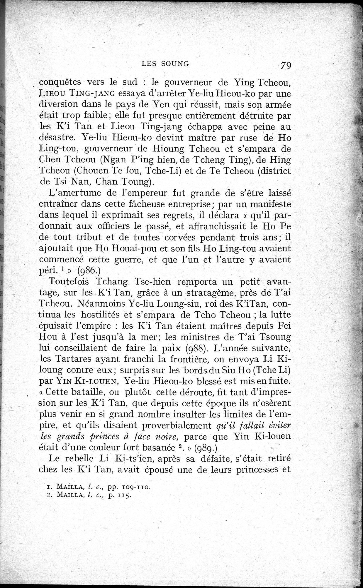 Histoire Générale de la Chine : vol.2 / 81 ページ（白黒高解像度画像）