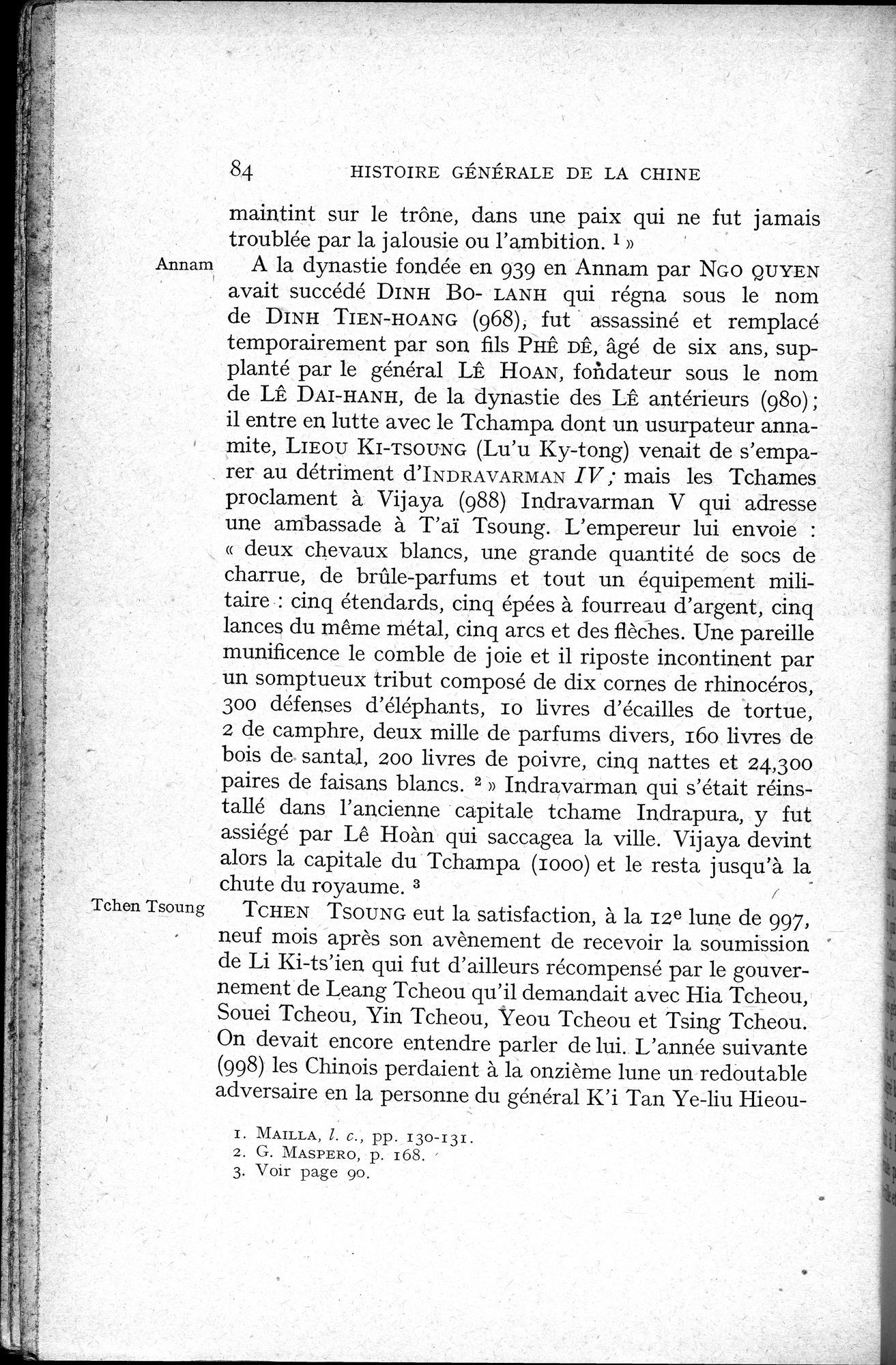 Histoire Générale de la Chine : vol.2 / 86 ページ（白黒高解像度画像）