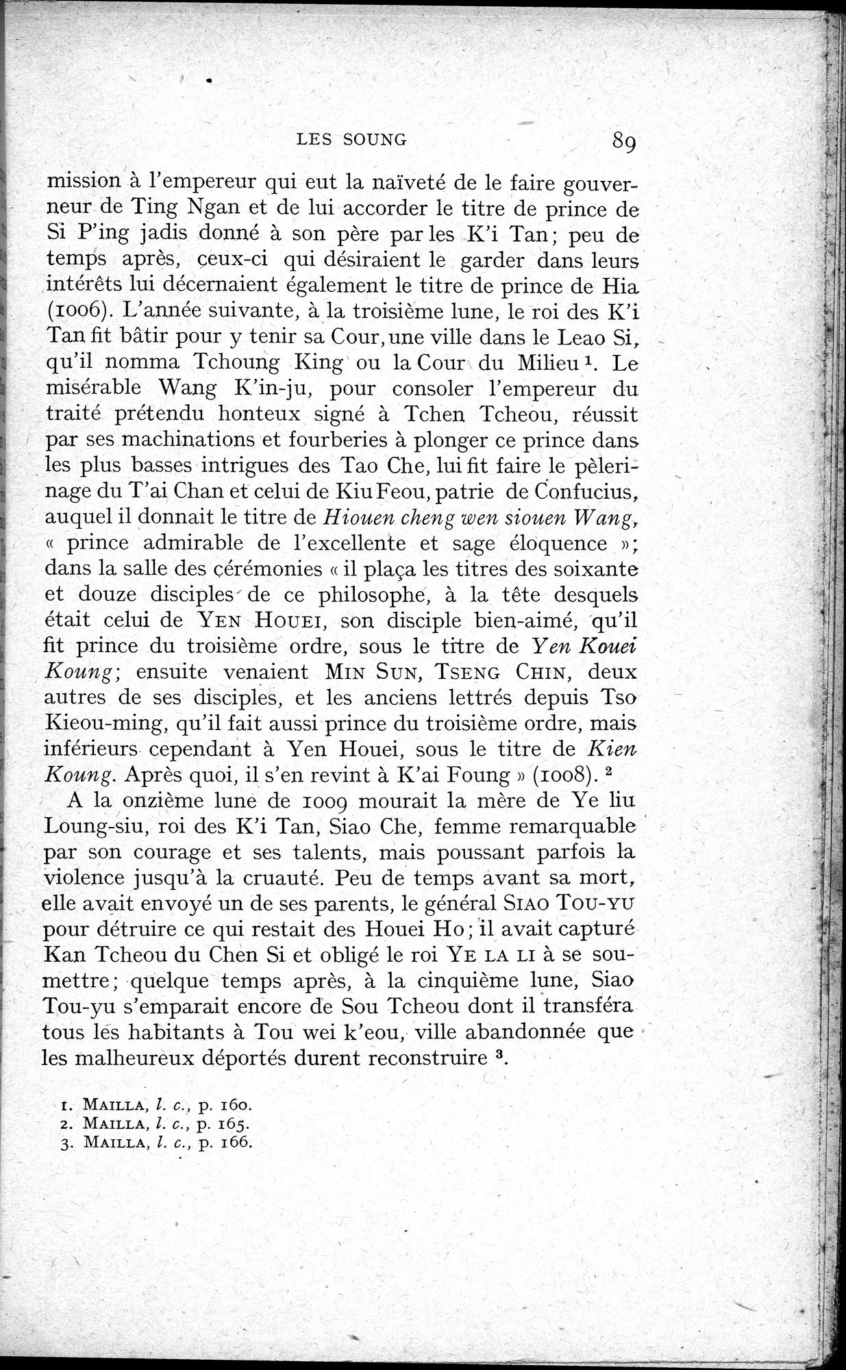 Histoire Générale de la Chine : vol.2 / 91 ページ（白黒高解像度画像）