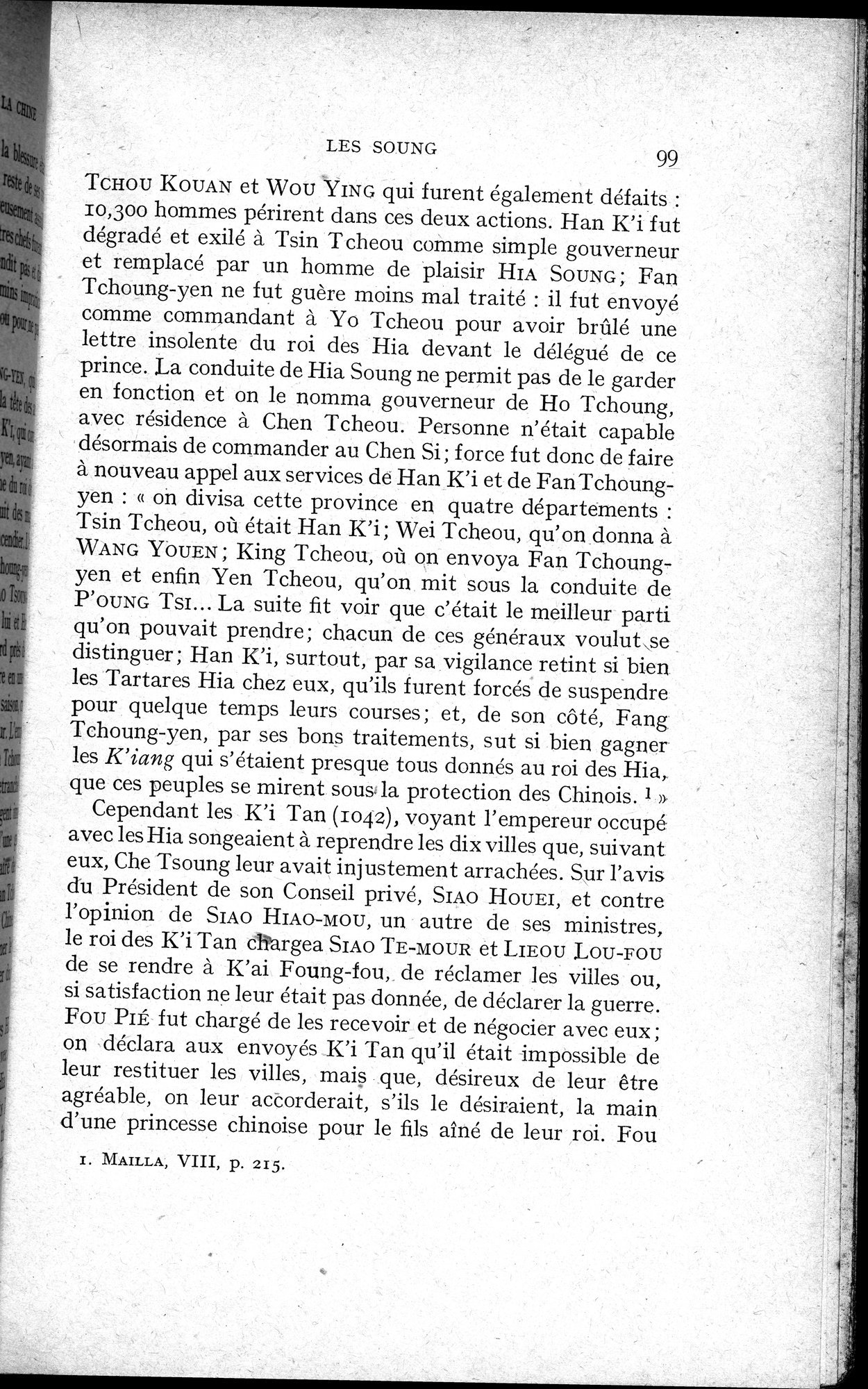 Histoire Générale de la Chine : vol.2 / 101 ページ（白黒高解像度画像）