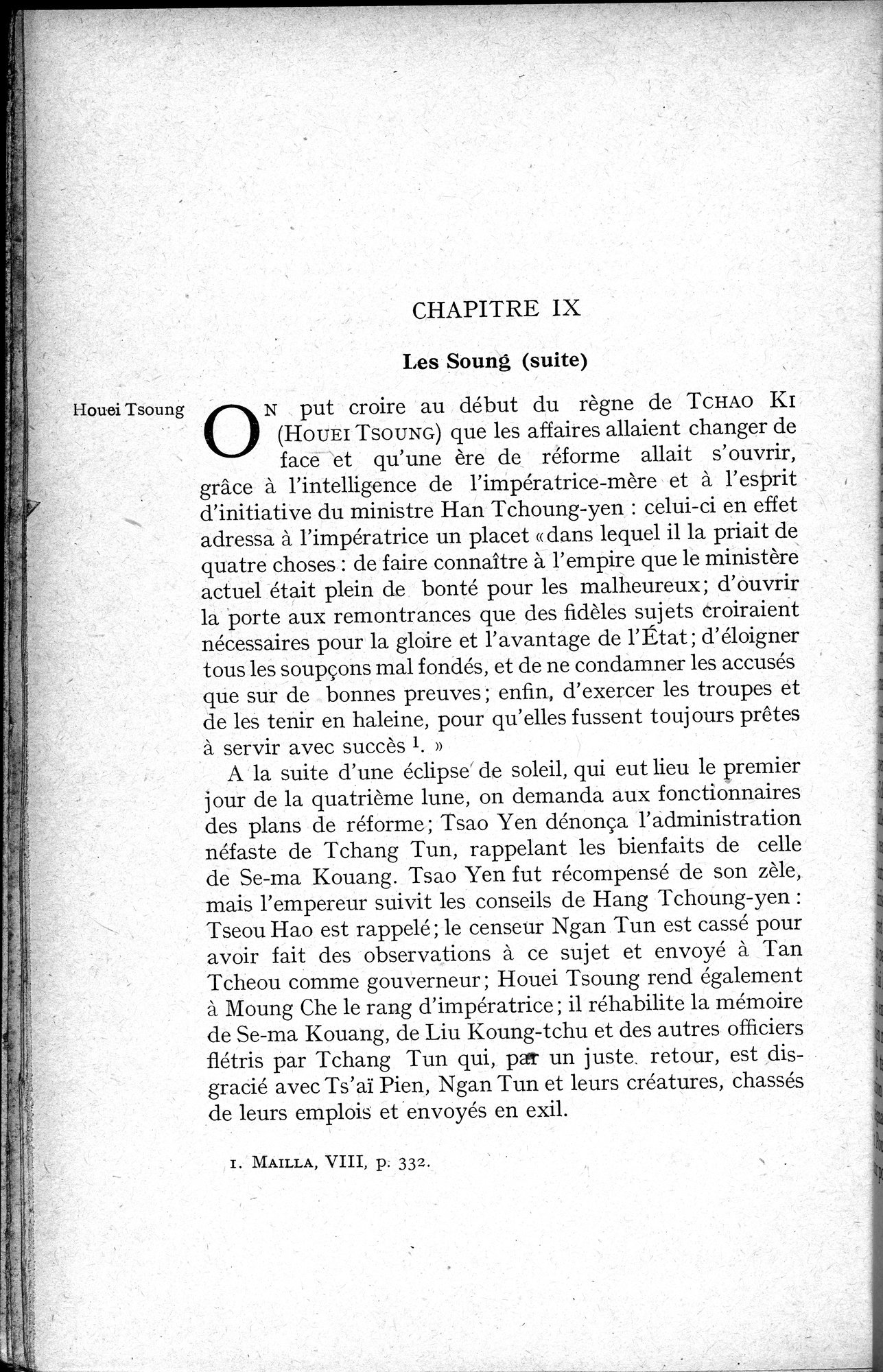 Histoire Générale de la Chine : vol.2 / 126 ページ（白黒高解像度画像）