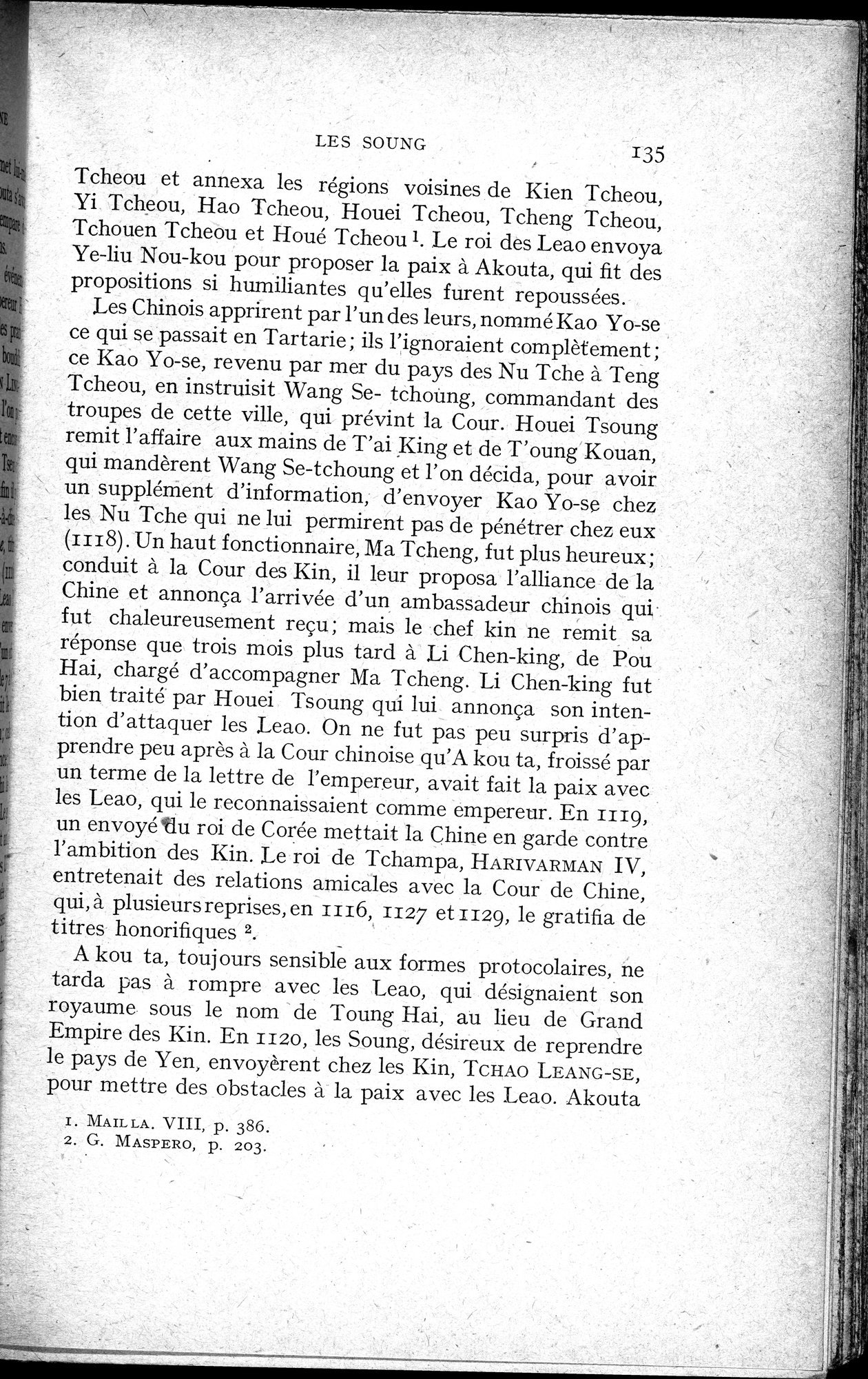 Histoire Générale de la Chine : vol.2 / 137 ページ（白黒高解像度画像）