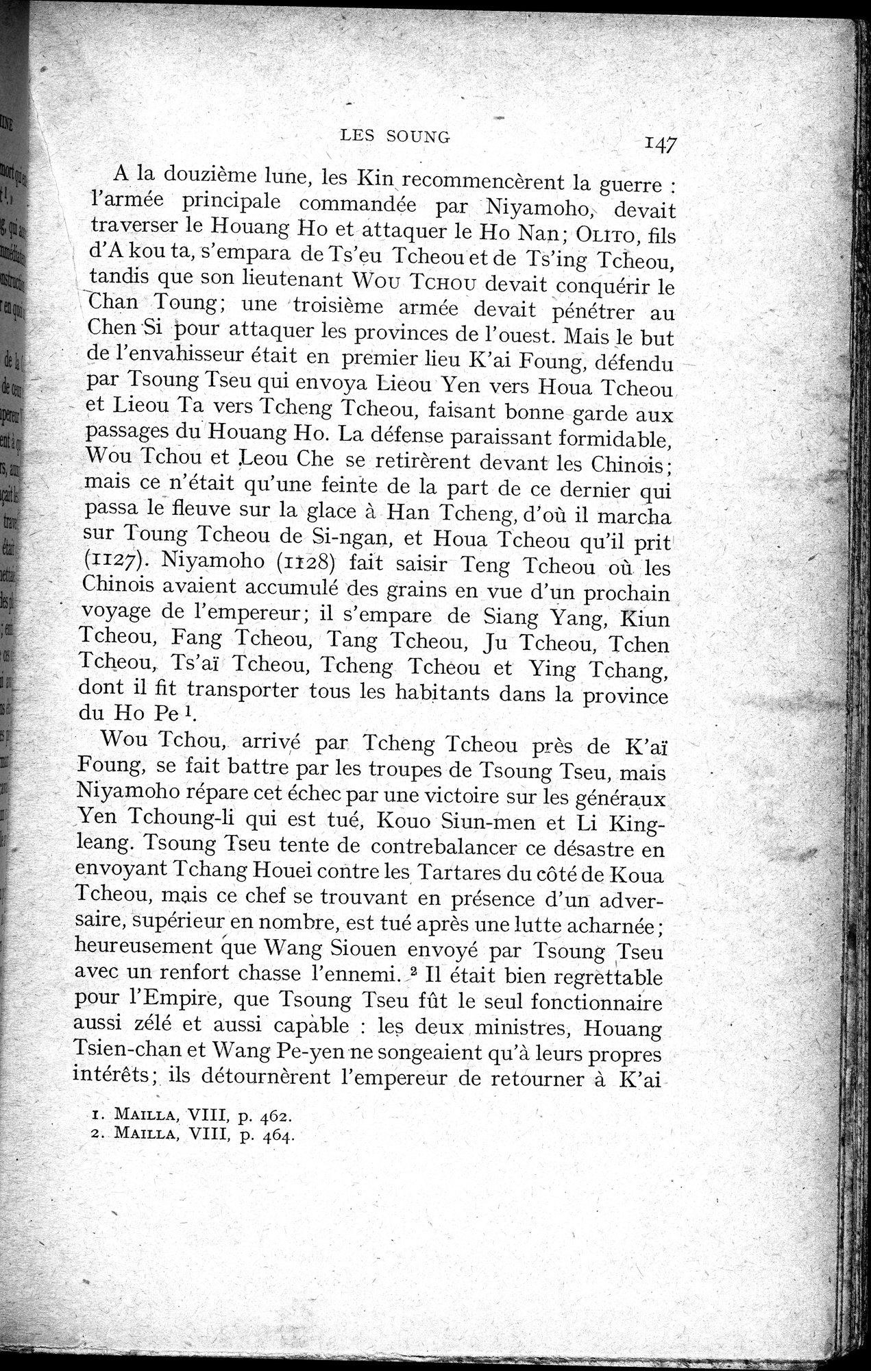 Histoire Générale de la Chine : vol.2 / 149 ページ（白黒高解像度画像）