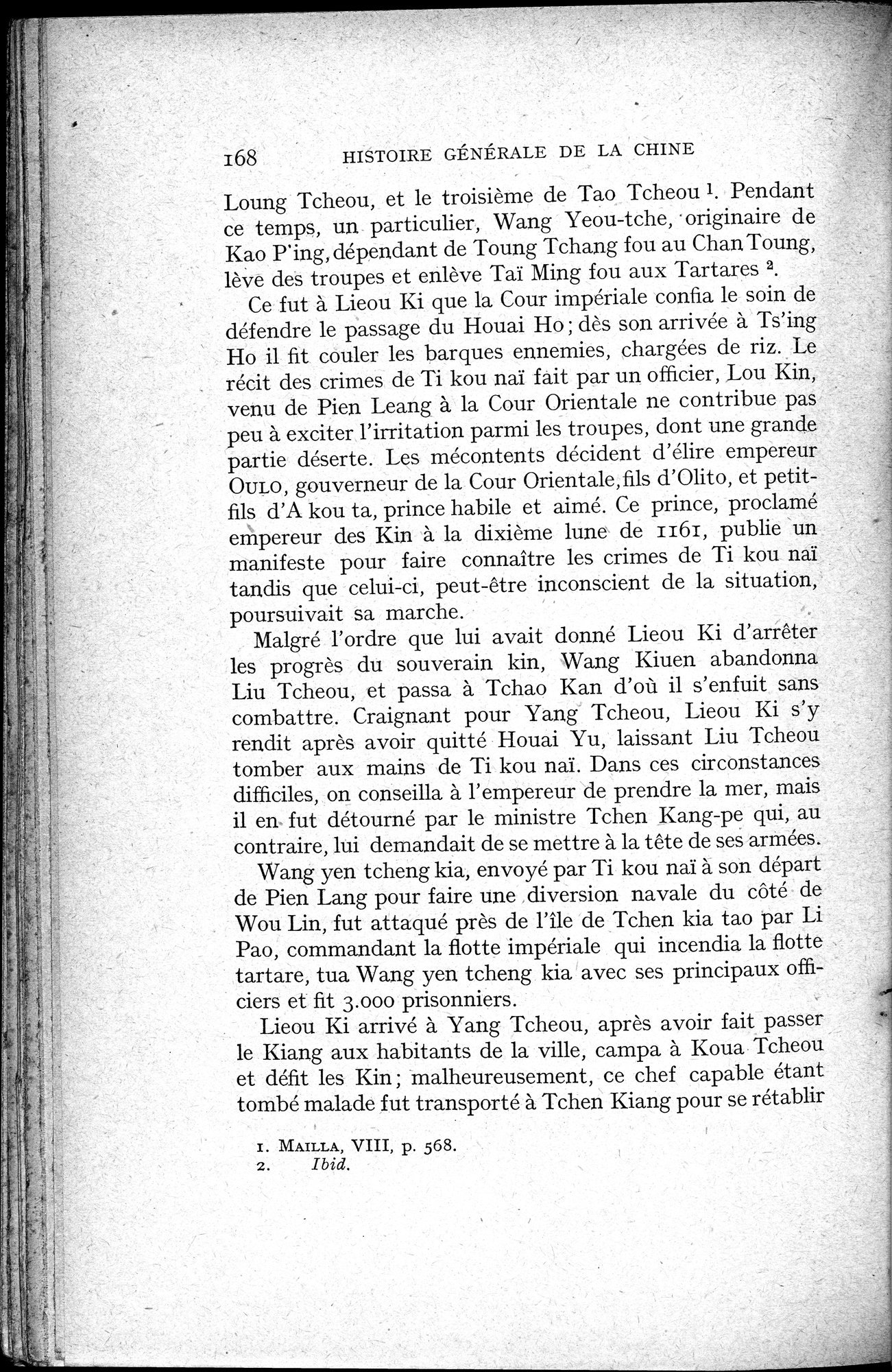 Histoire Générale de la Chine : vol.2 / Page 170 (Grayscale High Resolution Image)