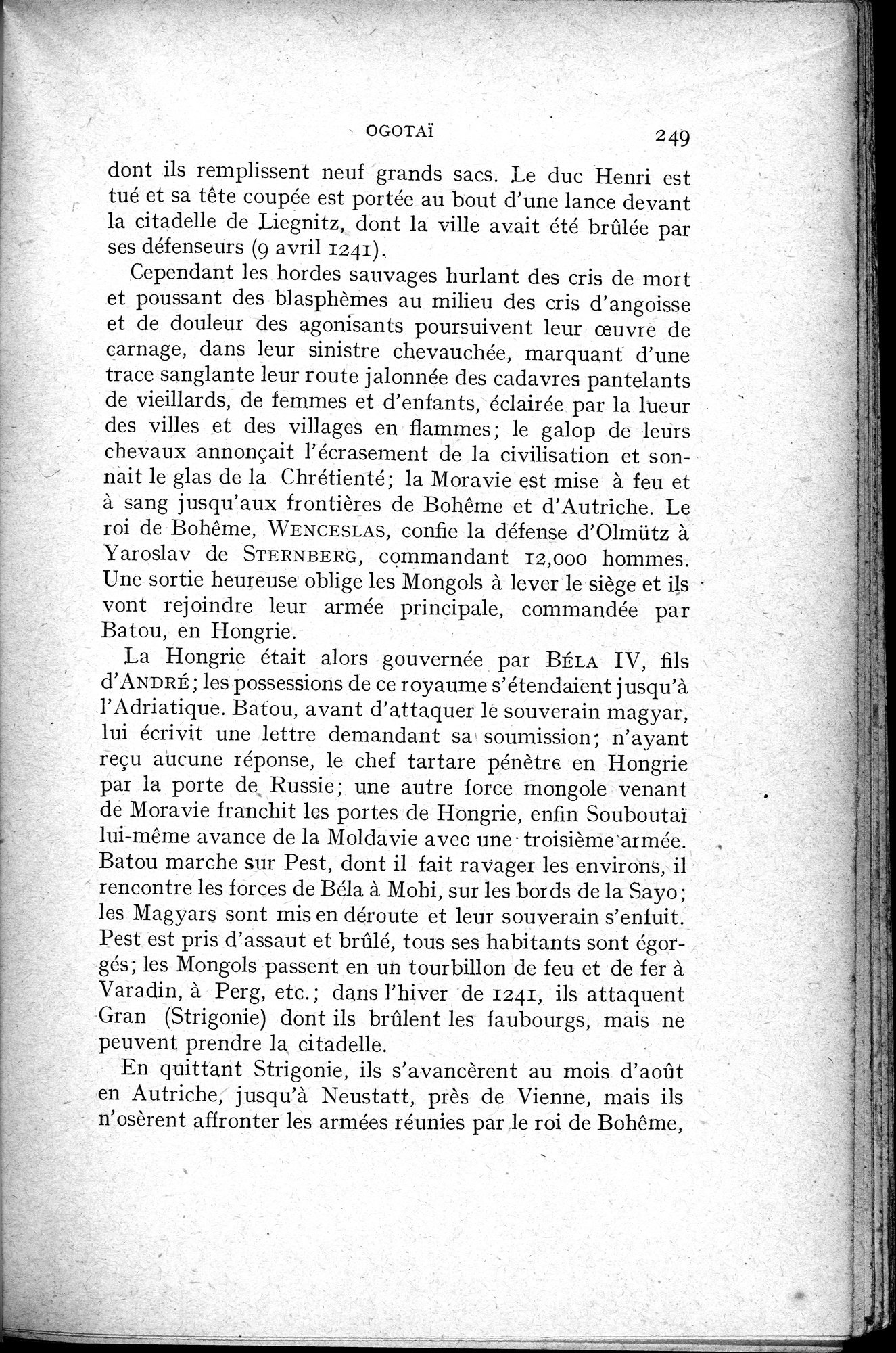 Histoire Générale de la Chine : vol.2 / 251 ページ（白黒高解像度画像）