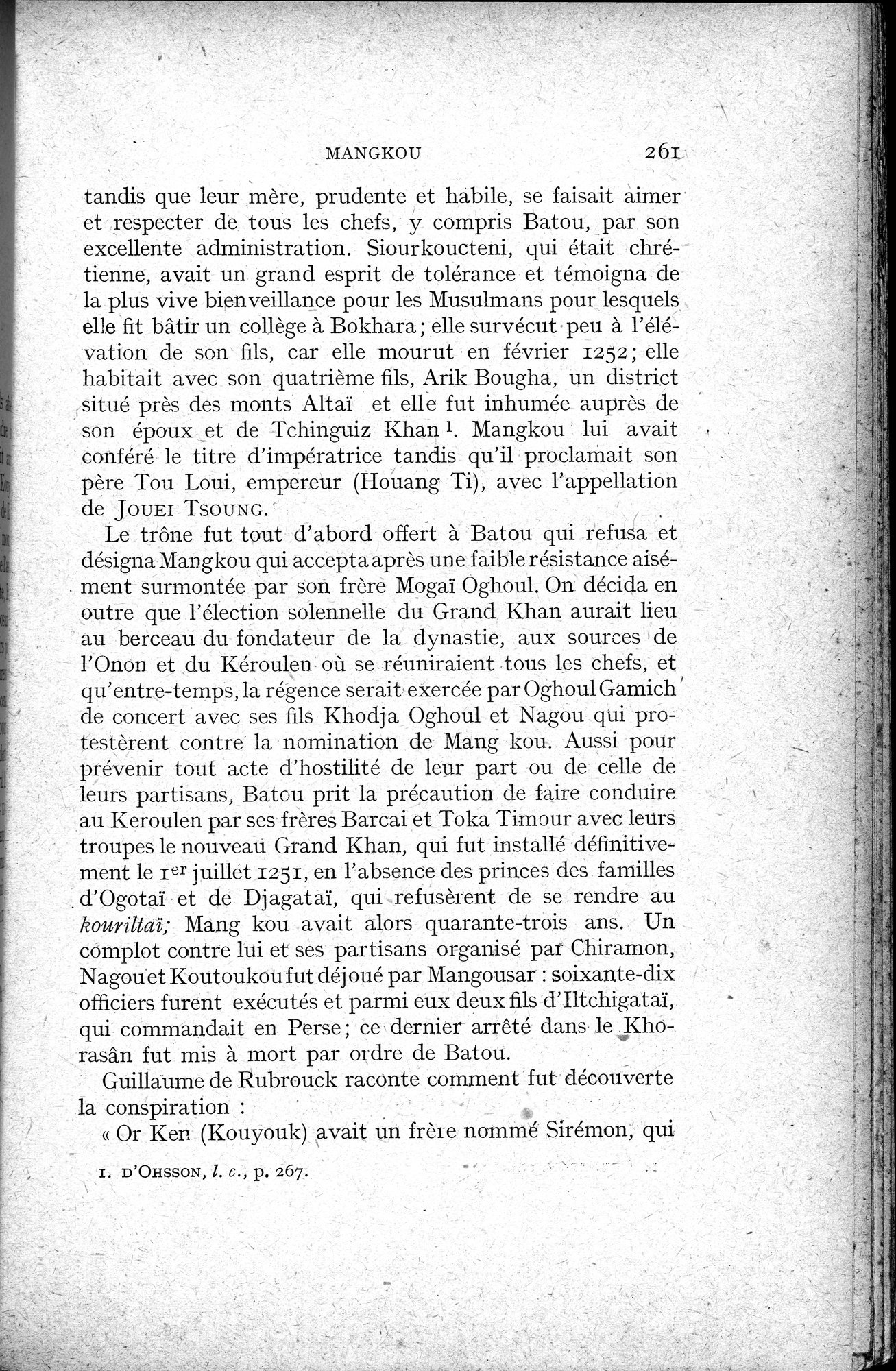 Histoire Générale de la Chine : vol.2 / 263 ページ（白黒高解像度画像）