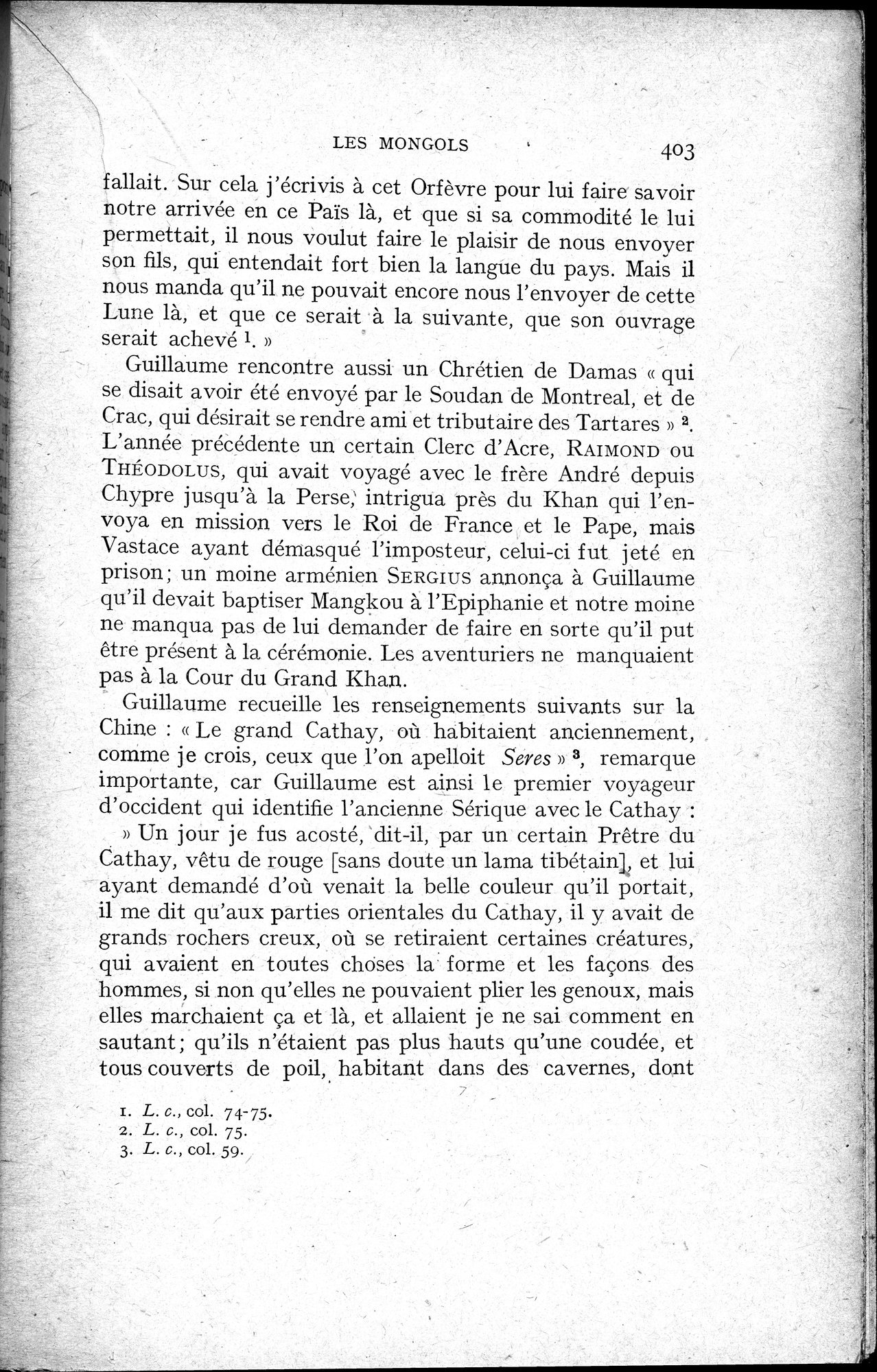 Histoire Générale de la Chine : vol.2 / 405 ページ（白黒高解像度画像）