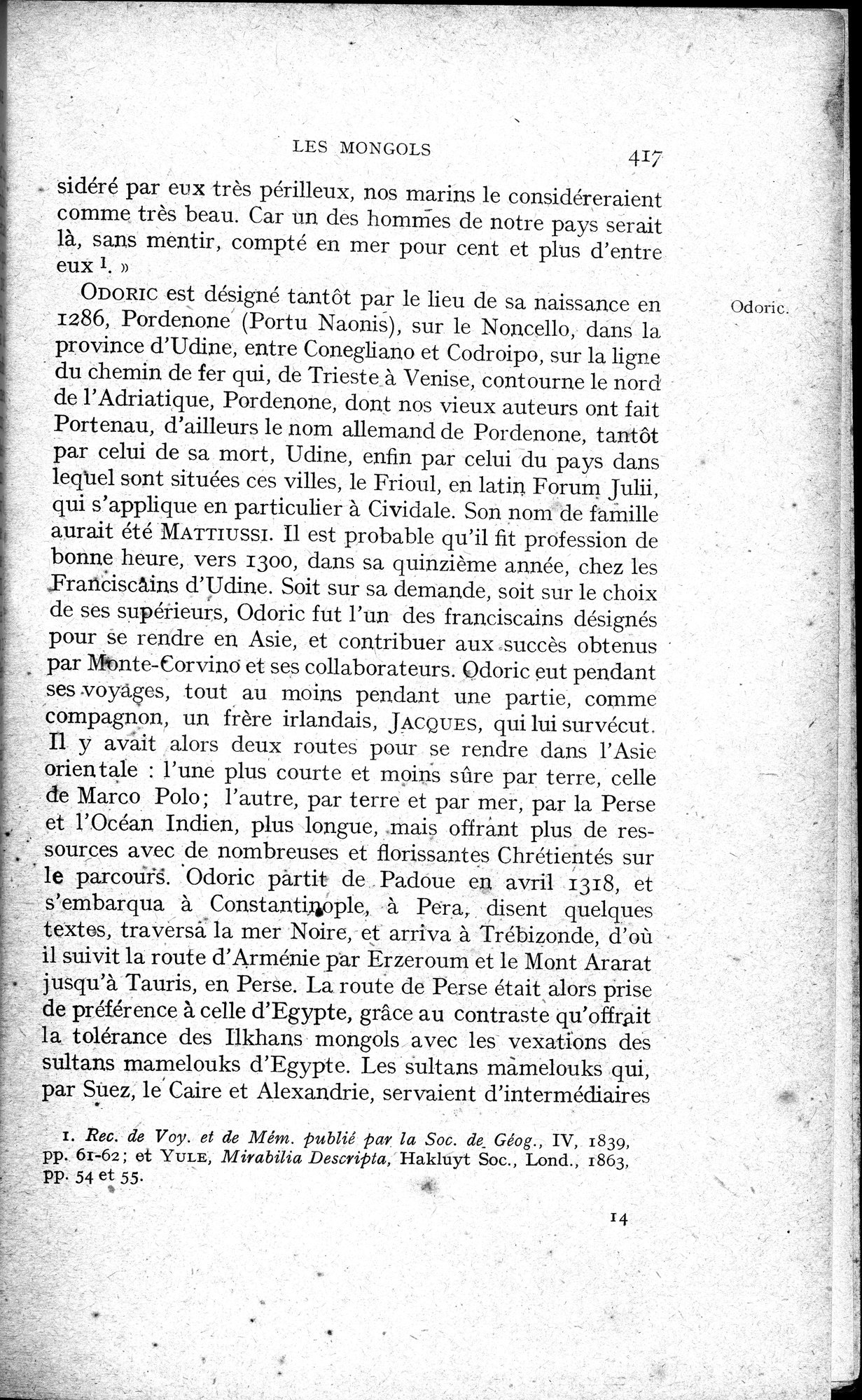 Histoire Générale de la Chine : vol.2 / 419 ページ（白黒高解像度画像）