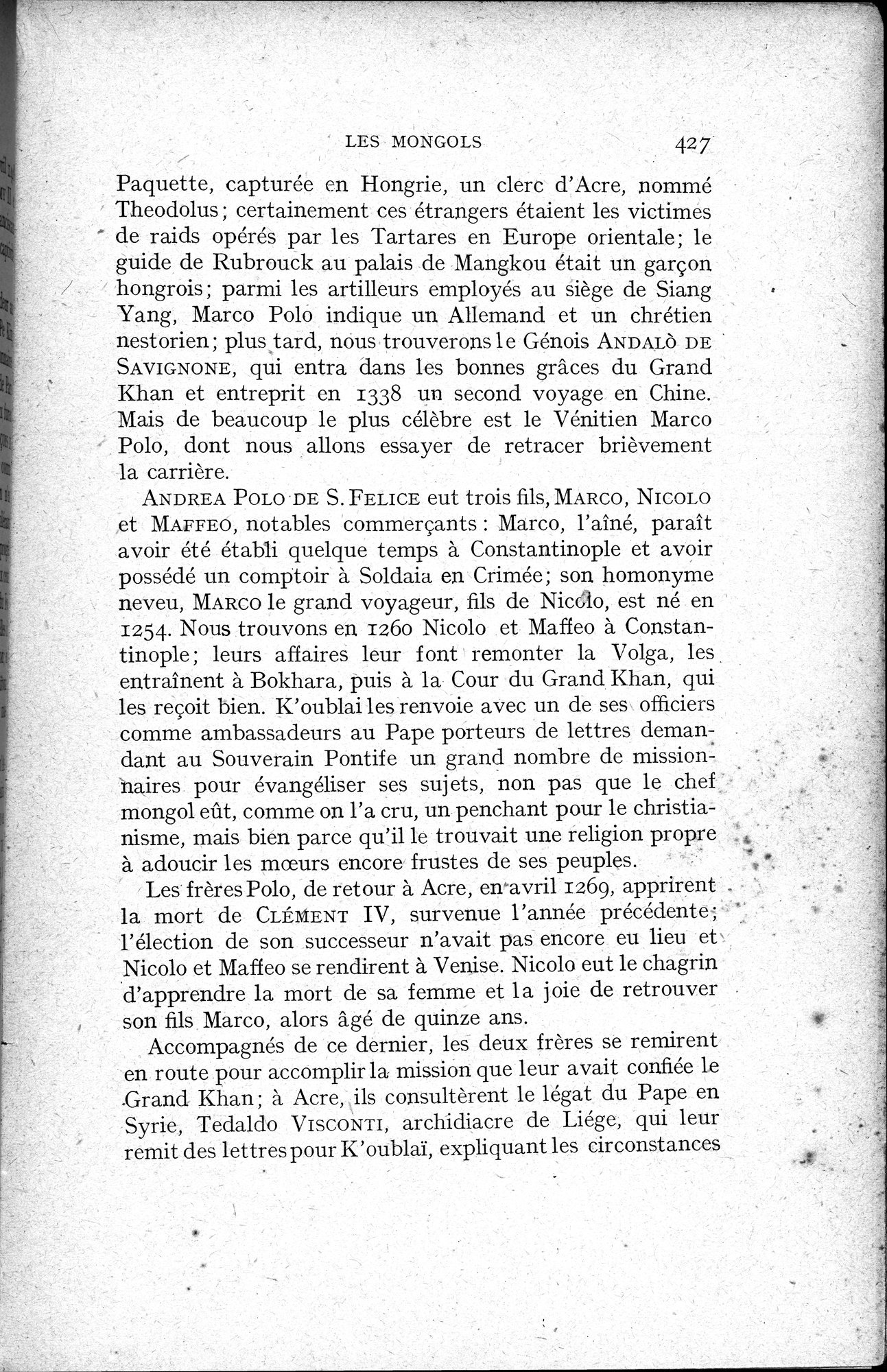 Histoire Générale de la Chine : vol.2 / 429 ページ（白黒高解像度画像）