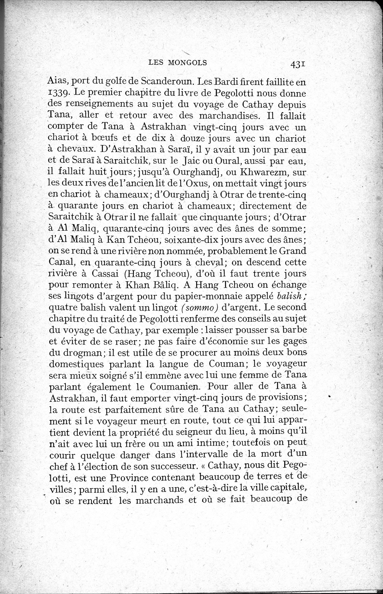 Histoire Générale de la Chine : vol.2 / 433 ページ（白黒高解像度画像）