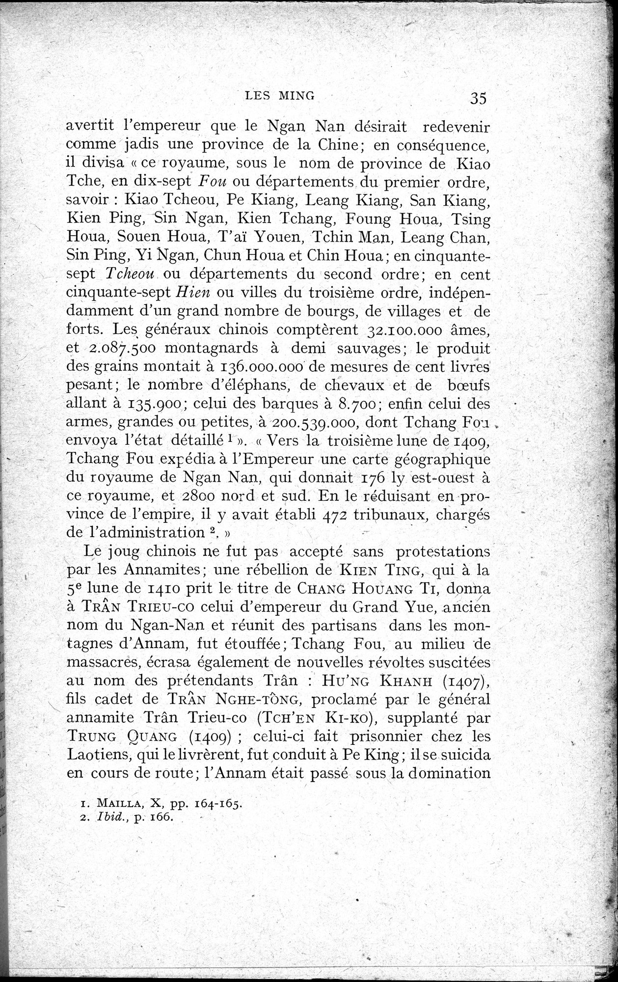 Histoire Générale de la Chine : vol.3 / 37 ページ（白黒高解像度画像）