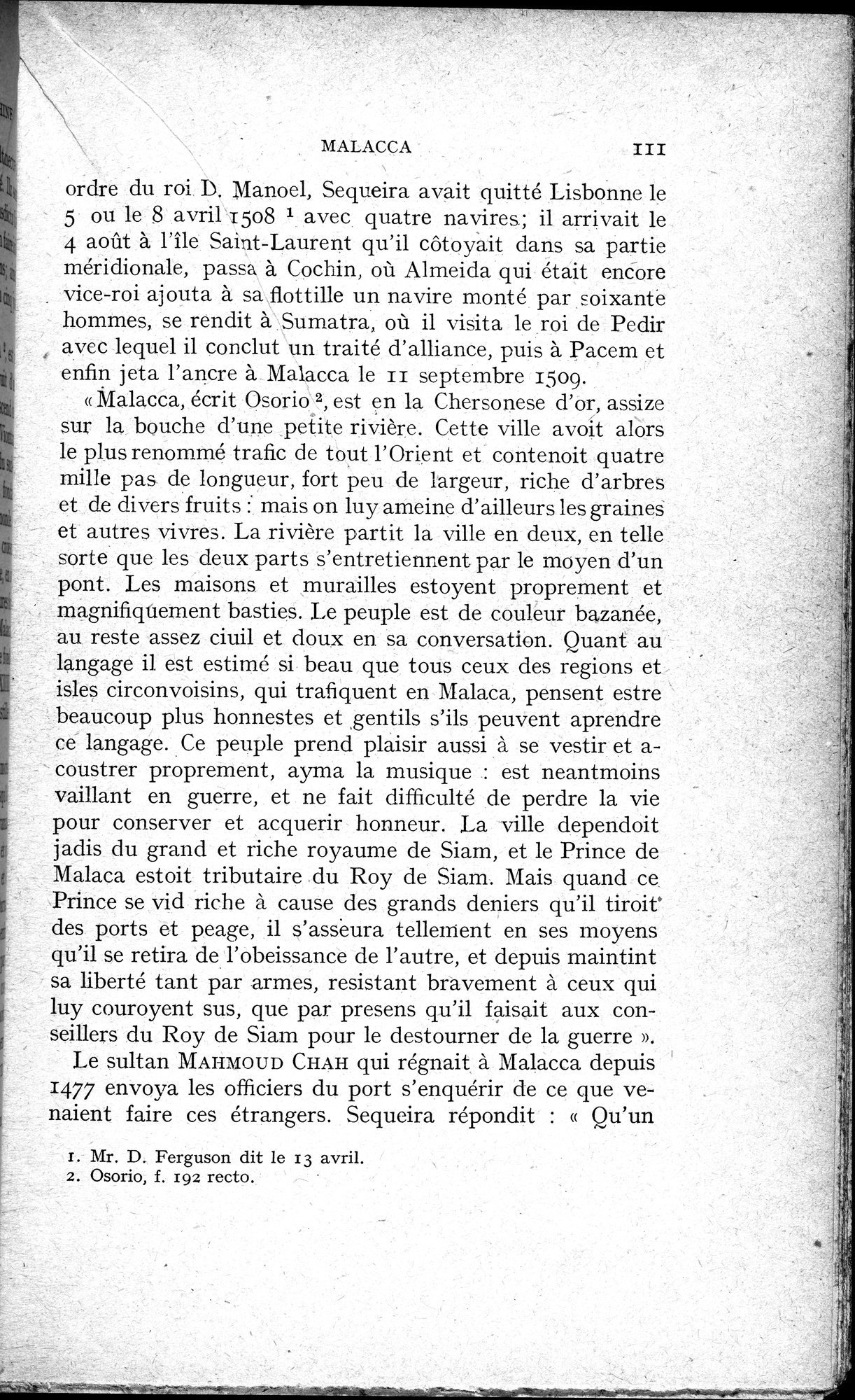 Histoire Générale de la Chine : vol.3 / 113 ページ（白黒高解像度画像）