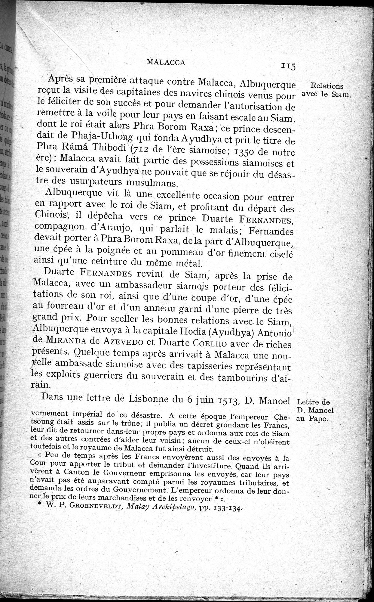 Histoire Générale de la Chine : vol.3 / 117 ページ（白黒高解像度画像）