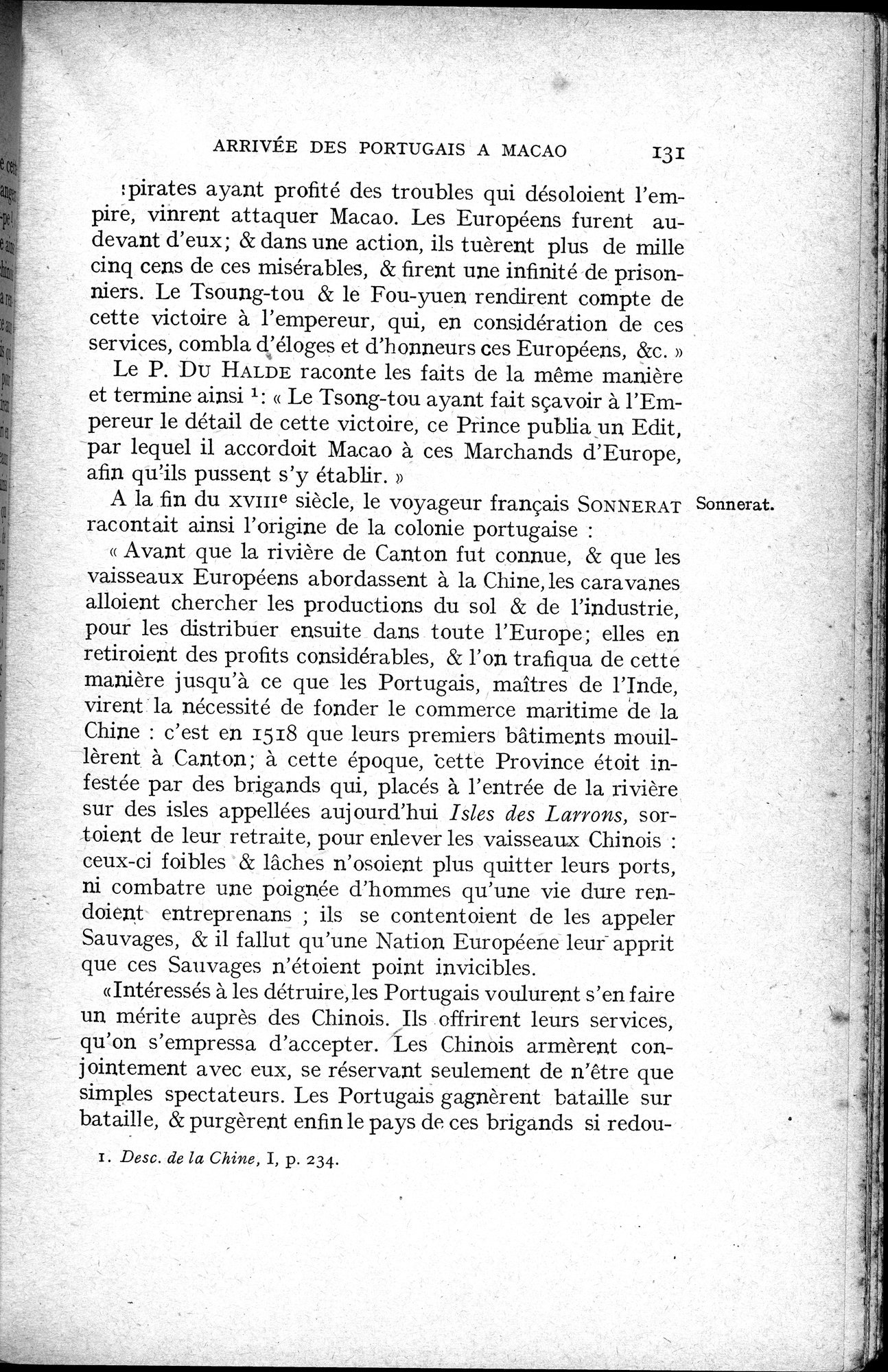 Histoire Générale de la Chine : vol.3 / 133 ページ（白黒高解像度画像）