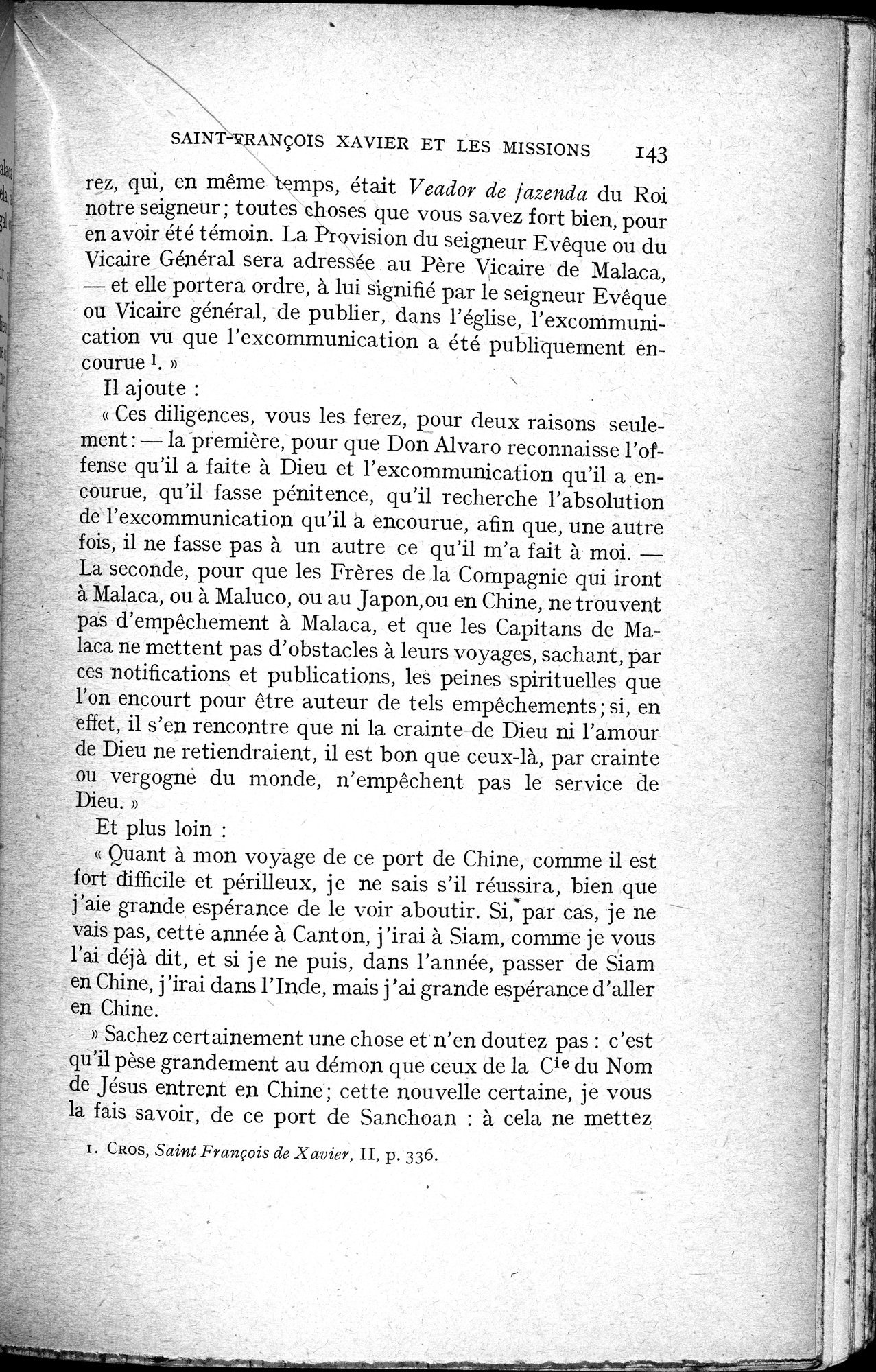 Histoire Générale de la Chine : vol.3 / 145 ページ（白黒高解像度画像）