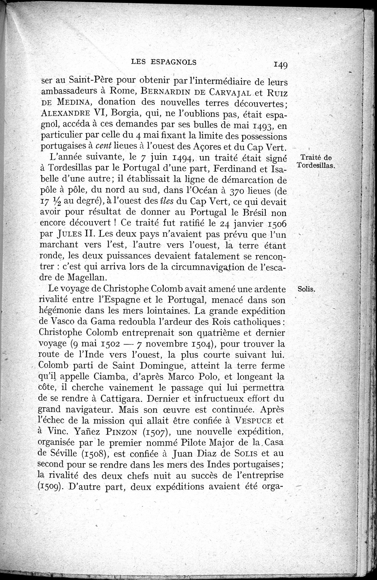 Histoire Générale de la Chine : vol.3 / 151 ページ（白黒高解像度画像）