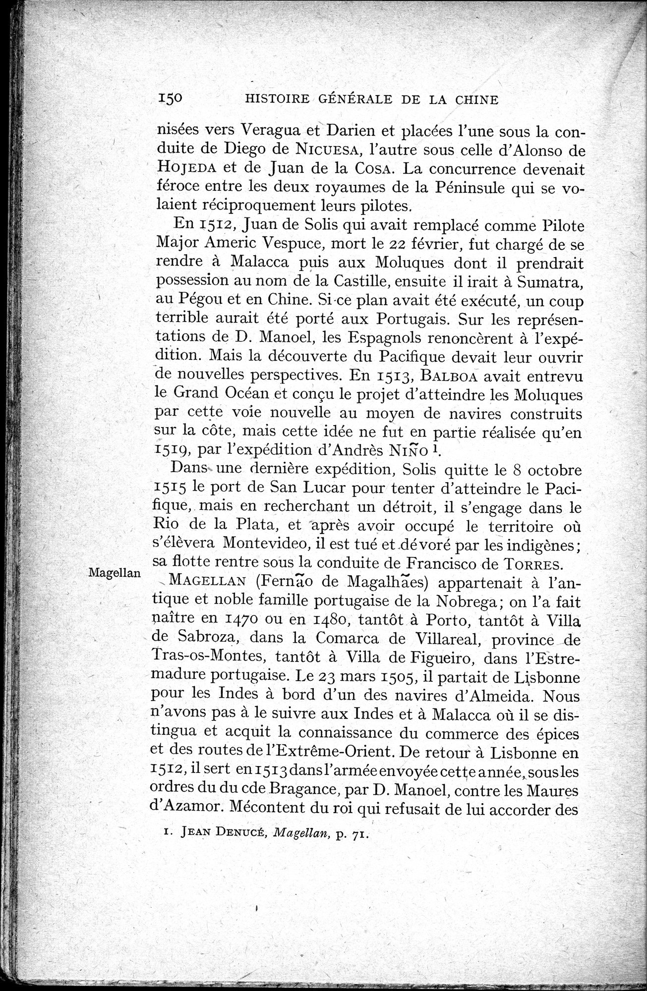 Histoire Générale de la Chine : vol.3 / 152 ページ（白黒高解像度画像）