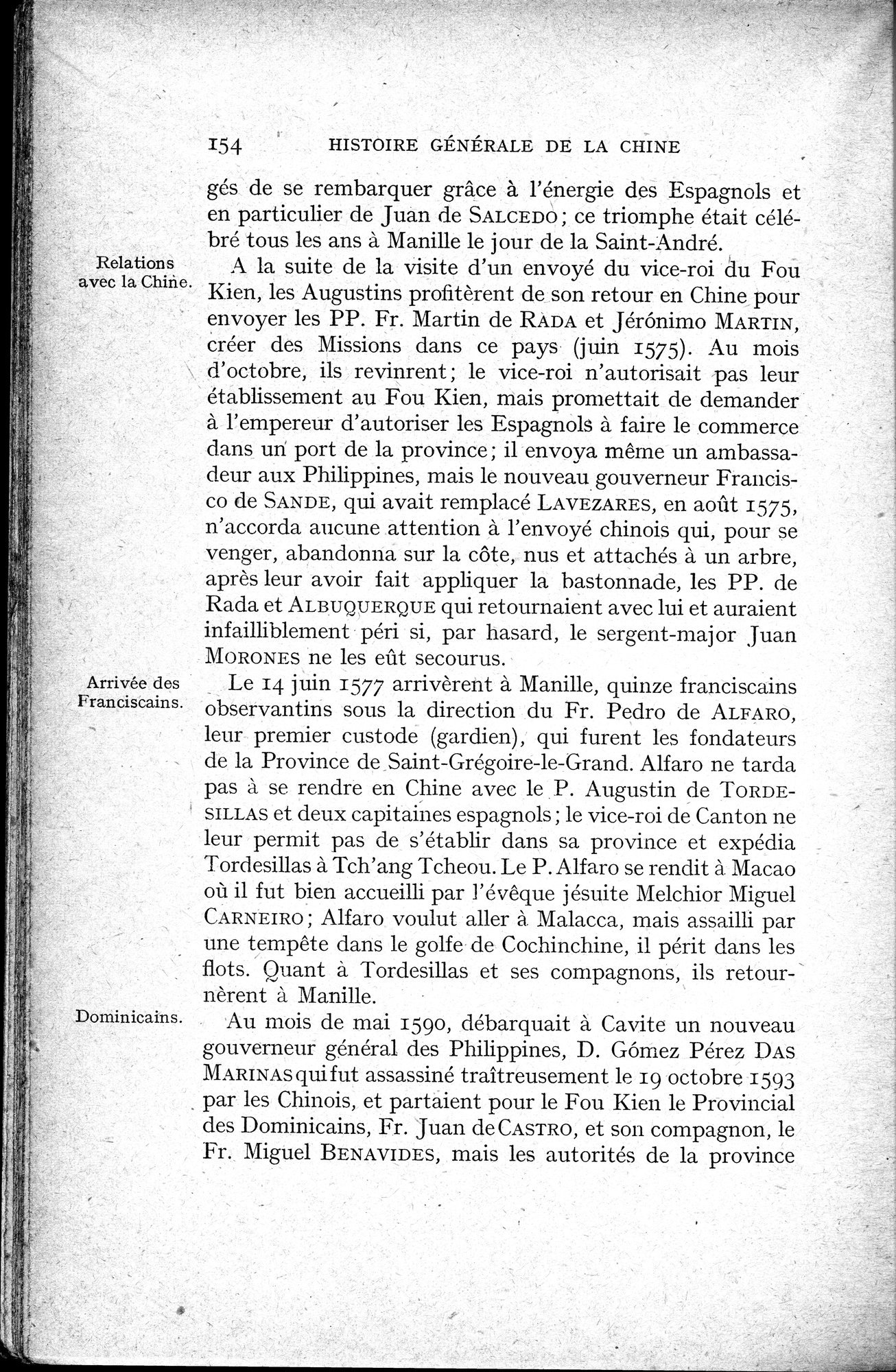 Histoire Générale de la Chine : vol.3 / 156 ページ（白黒高解像度画像）