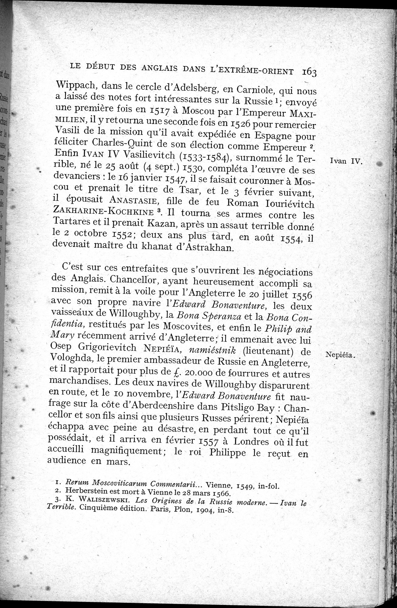 Histoire Générale de la Chine : vol.3 / 165 ページ（白黒高解像度画像）