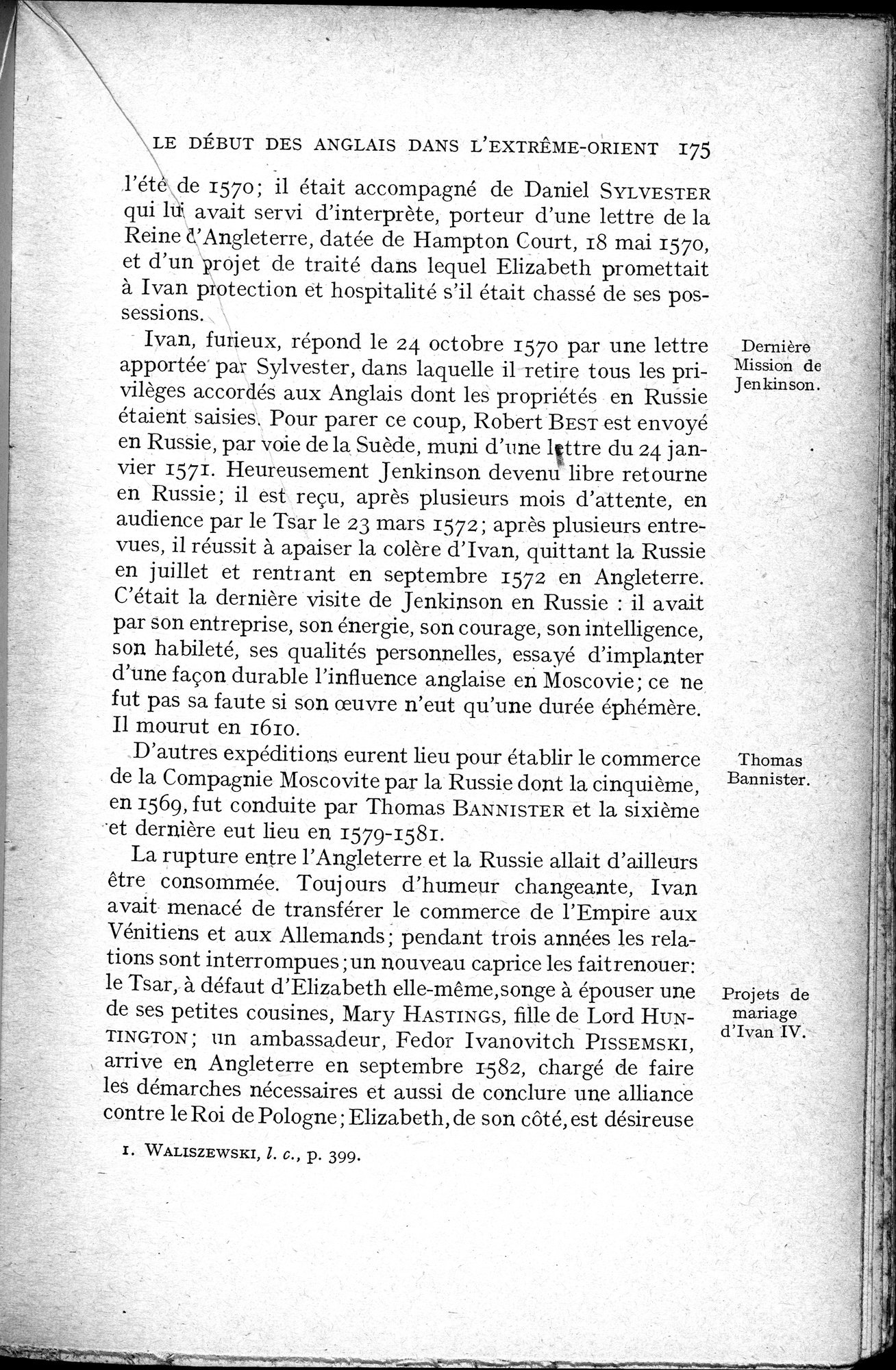 Histoire Générale de la Chine : vol.3 / 177 ページ（白黒高解像度画像）