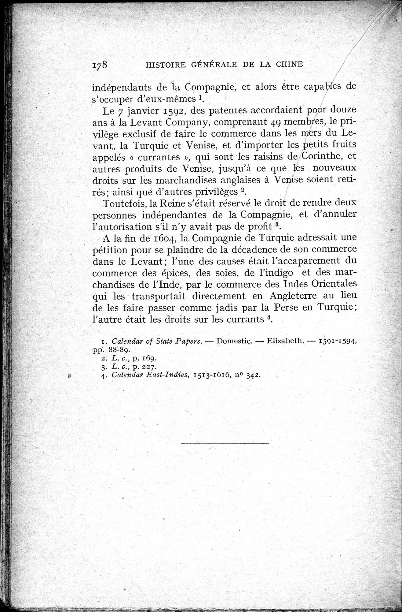 Histoire Générale de la Chine : vol.3 / 180 ページ（白黒高解像度画像）