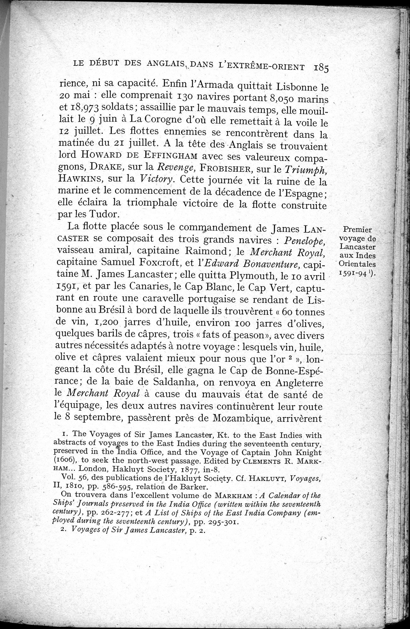 Histoire Générale de la Chine : vol.3 / 187 ページ（白黒高解像度画像）