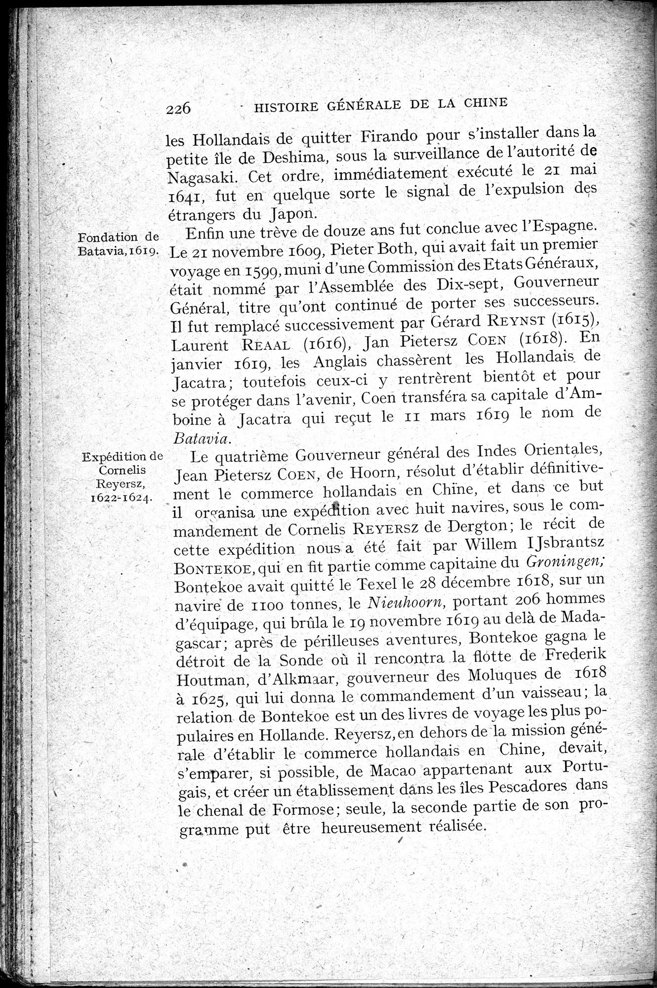 Histoire Générale de la Chine : vol.3 / 228 ページ（白黒高解像度画像）
