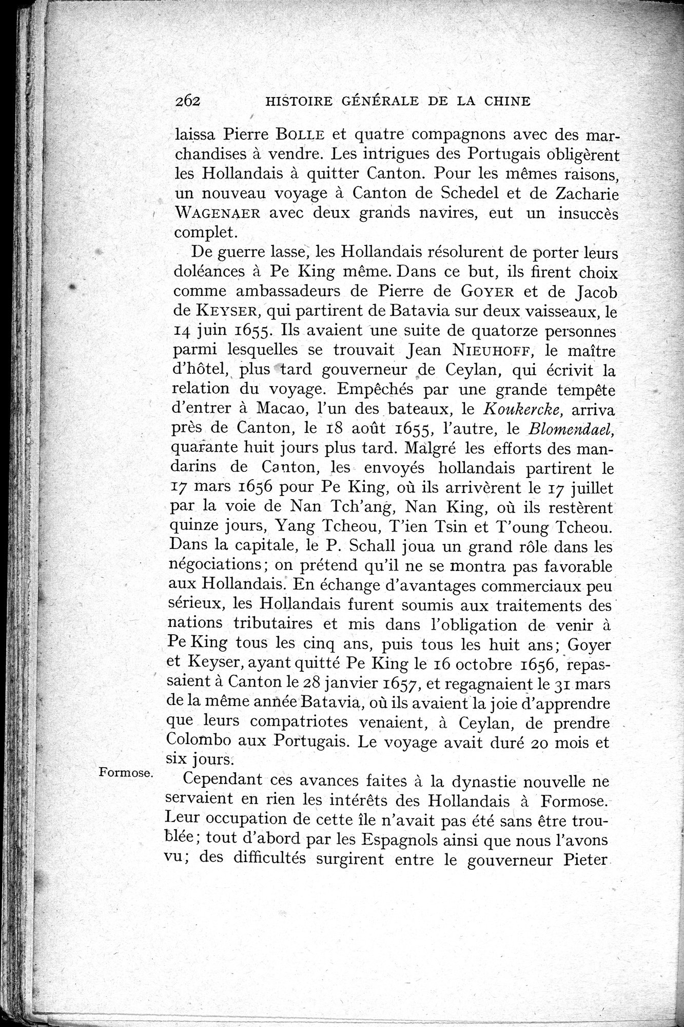 Histoire Générale de la Chine : vol.3 / 264 ページ（白黒高解像度画像）