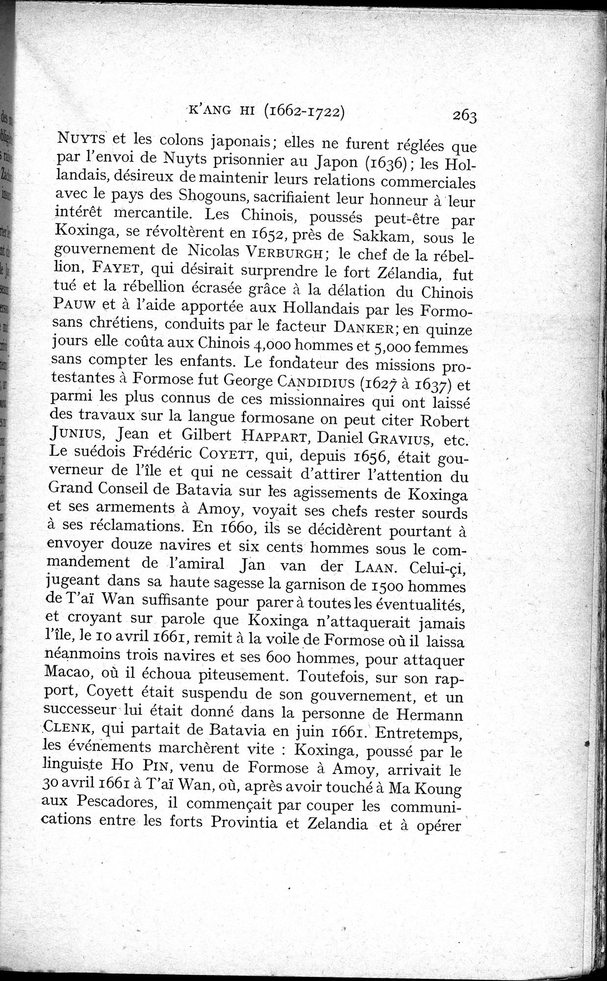 Histoire Générale de la Chine : vol.3 / 265 ページ（白黒高解像度画像）
