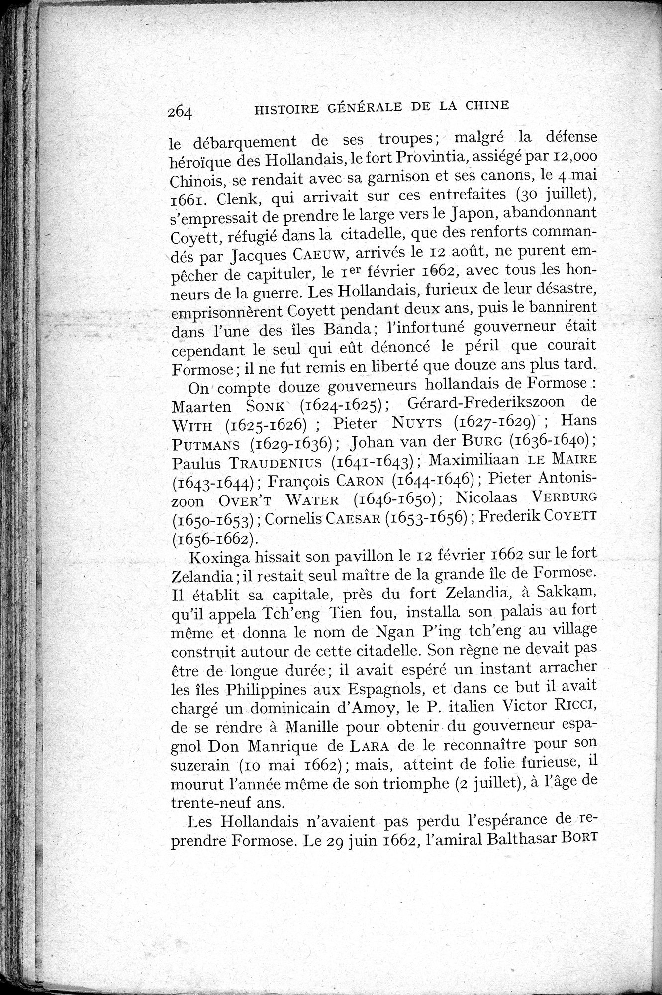 Histoire Générale de la Chine : vol.3 / 266 ページ（白黒高解像度画像）