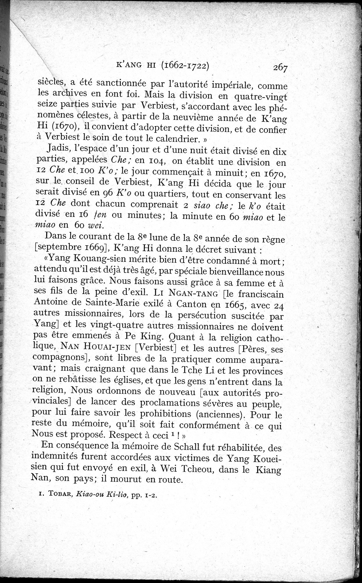 Histoire Générale de la Chine : vol.3 / 269 ページ（白黒高解像度画像）