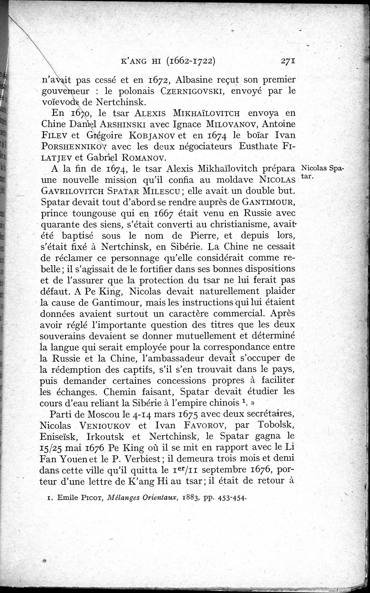 Histoire Générale de la Chine : vol.3 / 273 ページ（白黒高解像度画像）