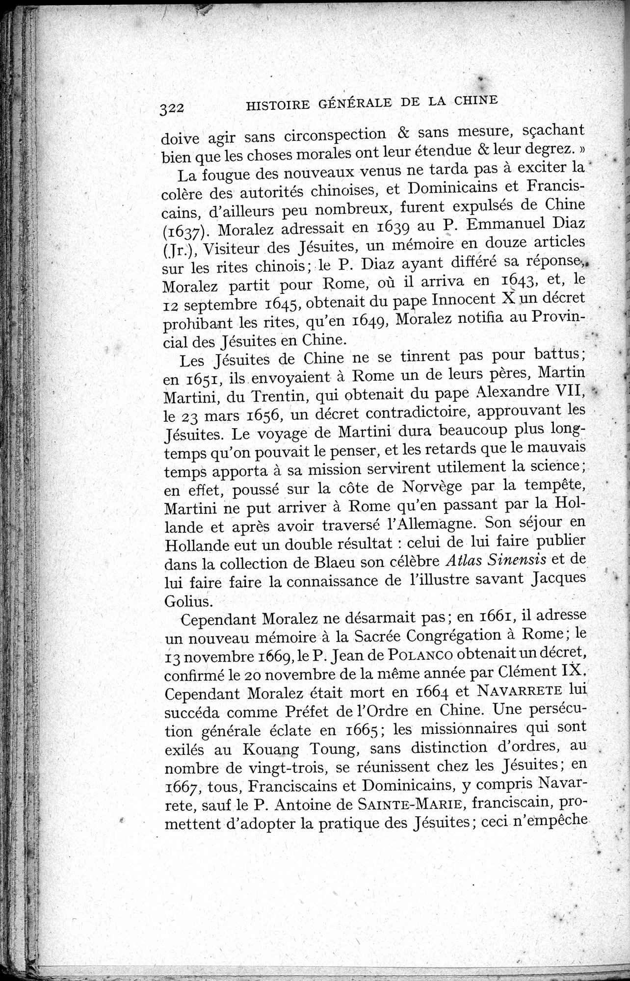 Histoire Générale de la Chine : vol.3 / 324 ページ（白黒高解像度画像）