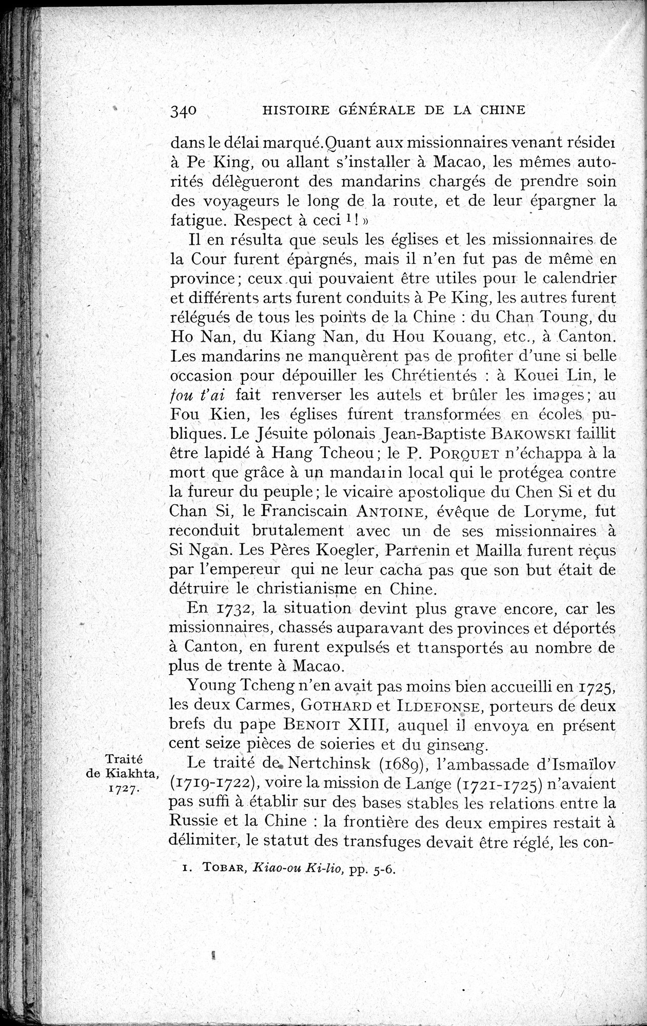 Histoire Générale de la Chine : vol.3 / 342 ページ（白黒高解像度画像）