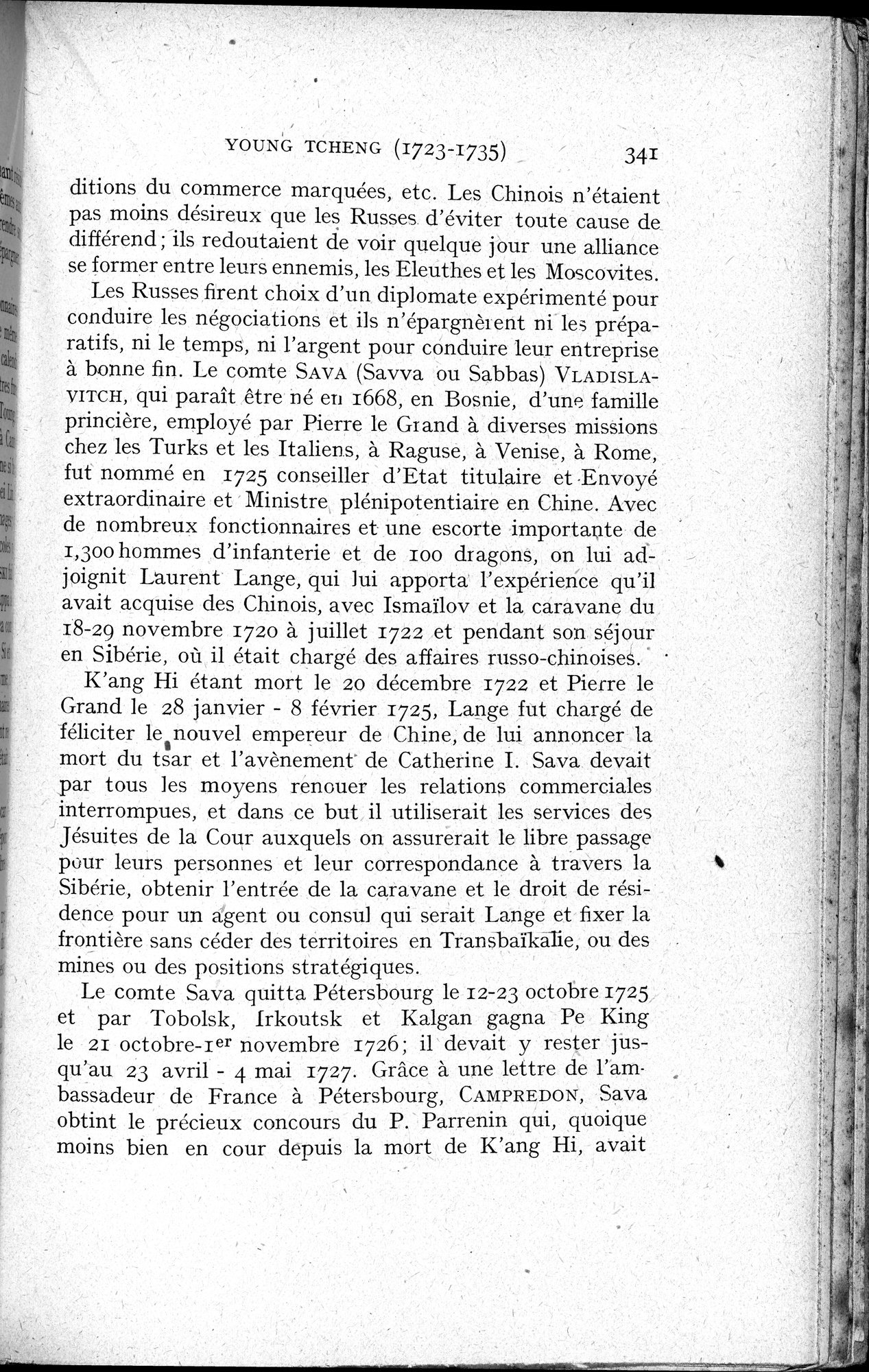 Histoire Générale de la Chine : vol.3 / 343 ページ（白黒高解像度画像）