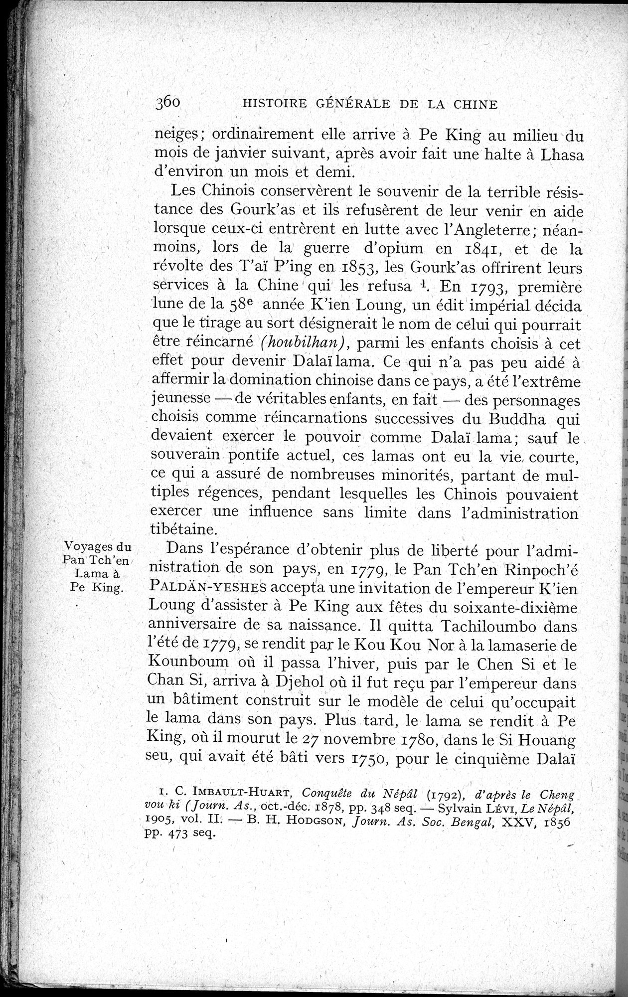 Histoire Générale de la Chine : vol.3 / 362 ページ（白黒高解像度画像）