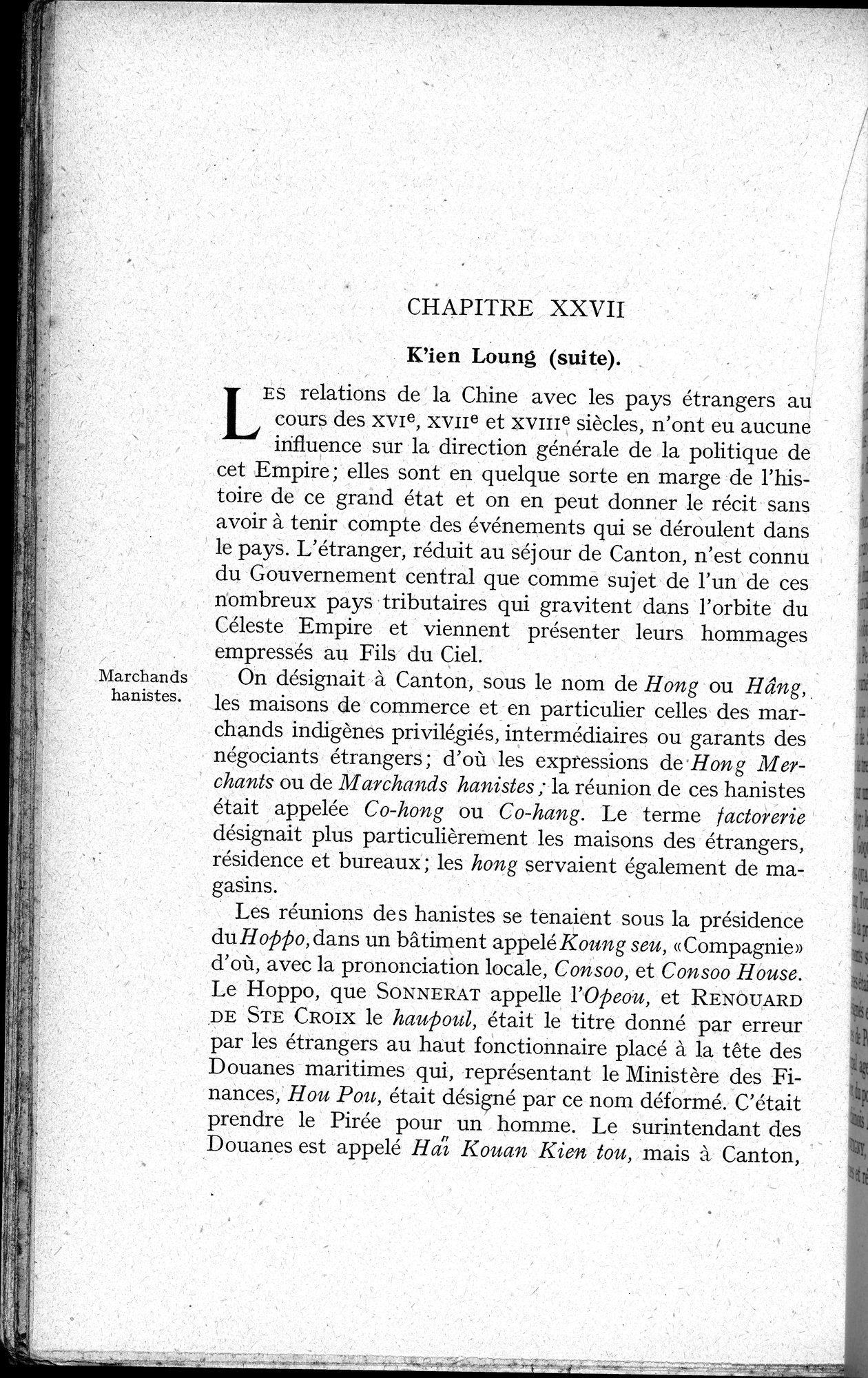 Histoire Générale de la Chine : vol.3 / 368 ページ（白黒高解像度画像）
