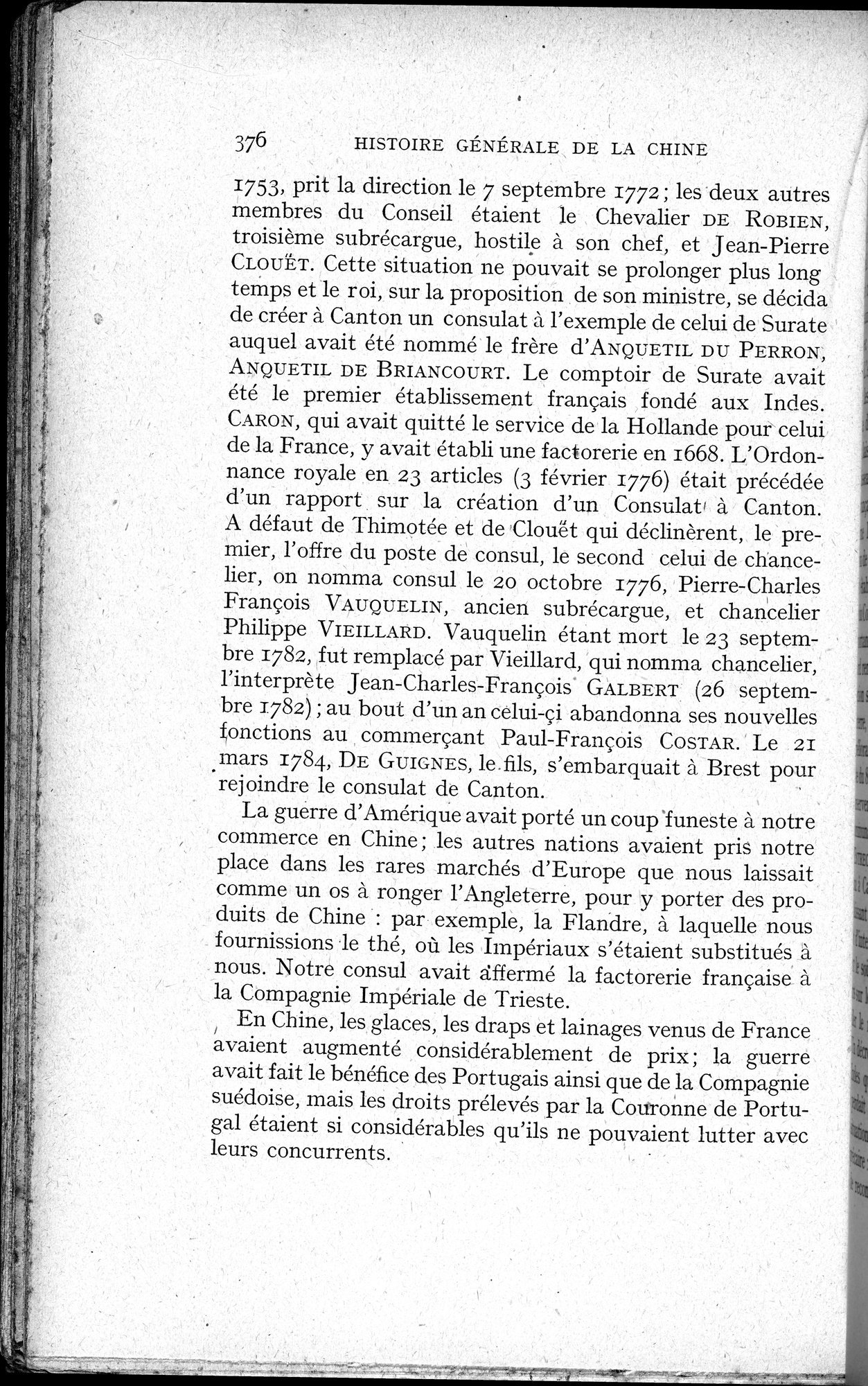 Histoire Générale de la Chine : vol.3 / 378 ページ（白黒高解像度画像）