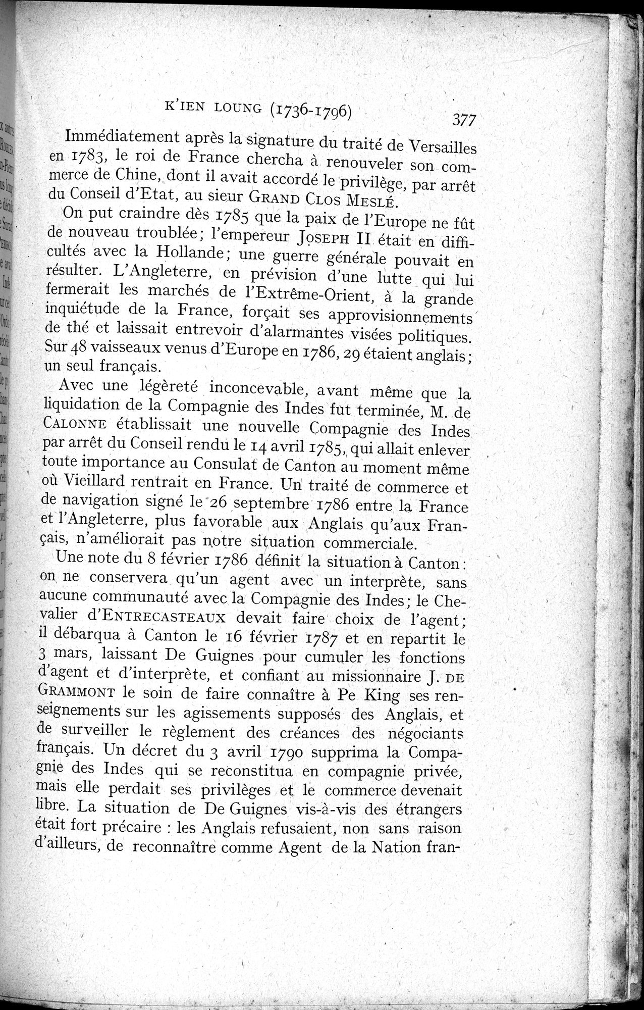 Histoire Générale de la Chine : vol.3 / 379 ページ（白黒高解像度画像）